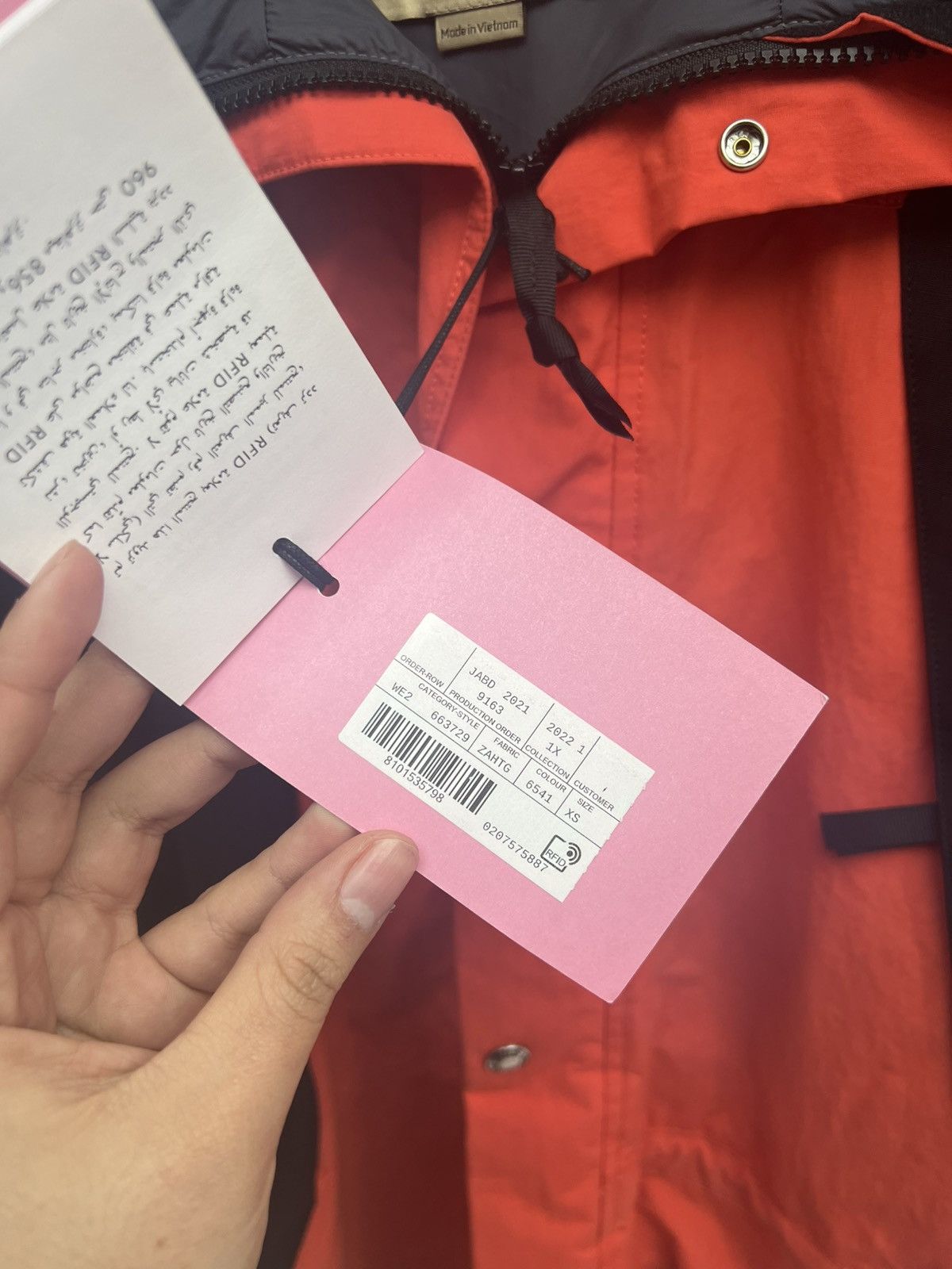 Gucci Gucci x NorthFace Orange Windbreaker Set Size S / US 4 / IT 40 - 5 Thumbnail