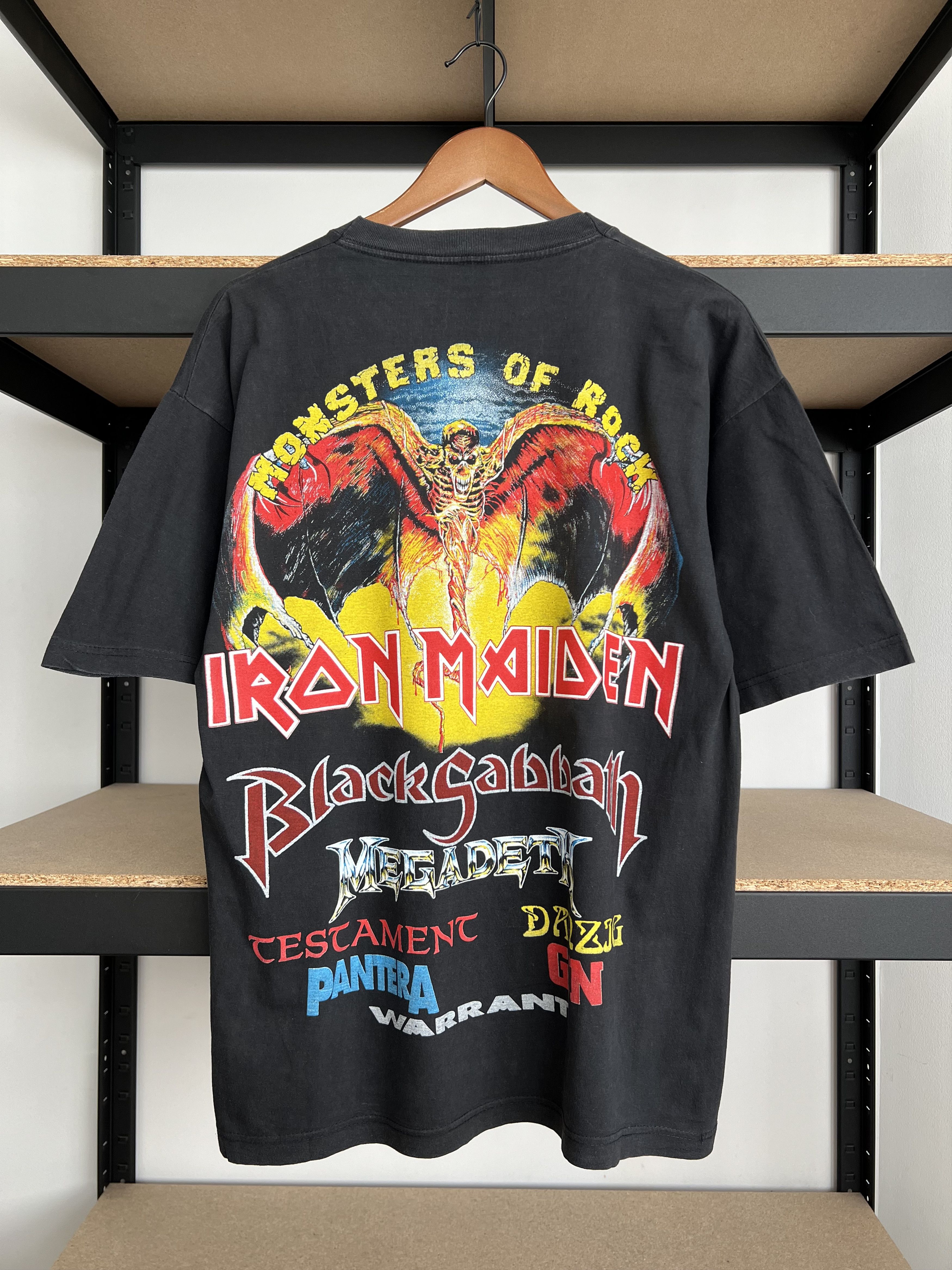 Band Tees Vintage 90s Testament The Ritual Monster of Rock T-shirt Size US XL / EU 56 / 4 - 2 Thumbnail