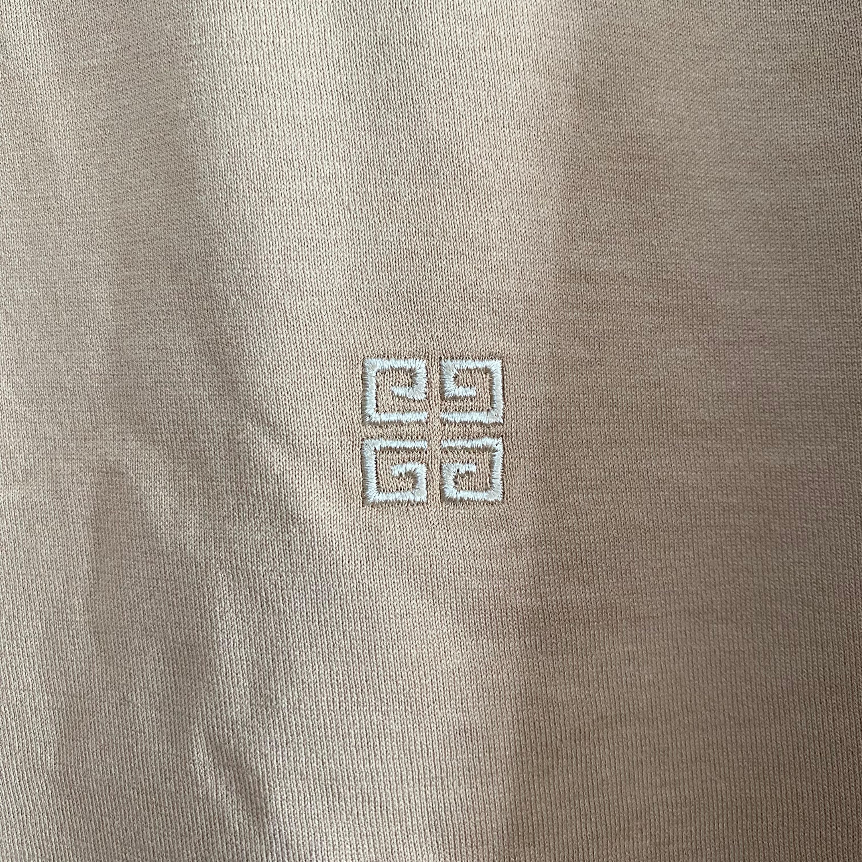 Givenchy x Chito Beige Grafitti Dog 4G Logo Long Sleeve T-Shirt Size US M / EU 48-50 / 2 - 4 Thumbnail