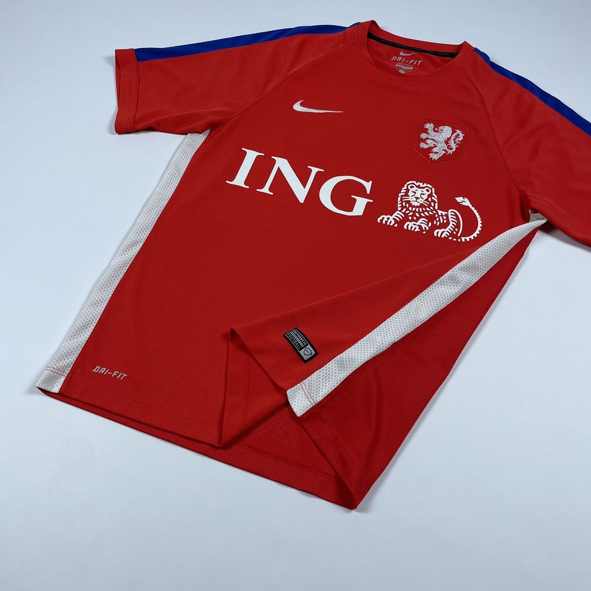 Nike × Vintage Vintage Nike KNVB Netherlands National Soccer Jersey Size US M / EU 48-50 / 2 - 10 Thumbnail