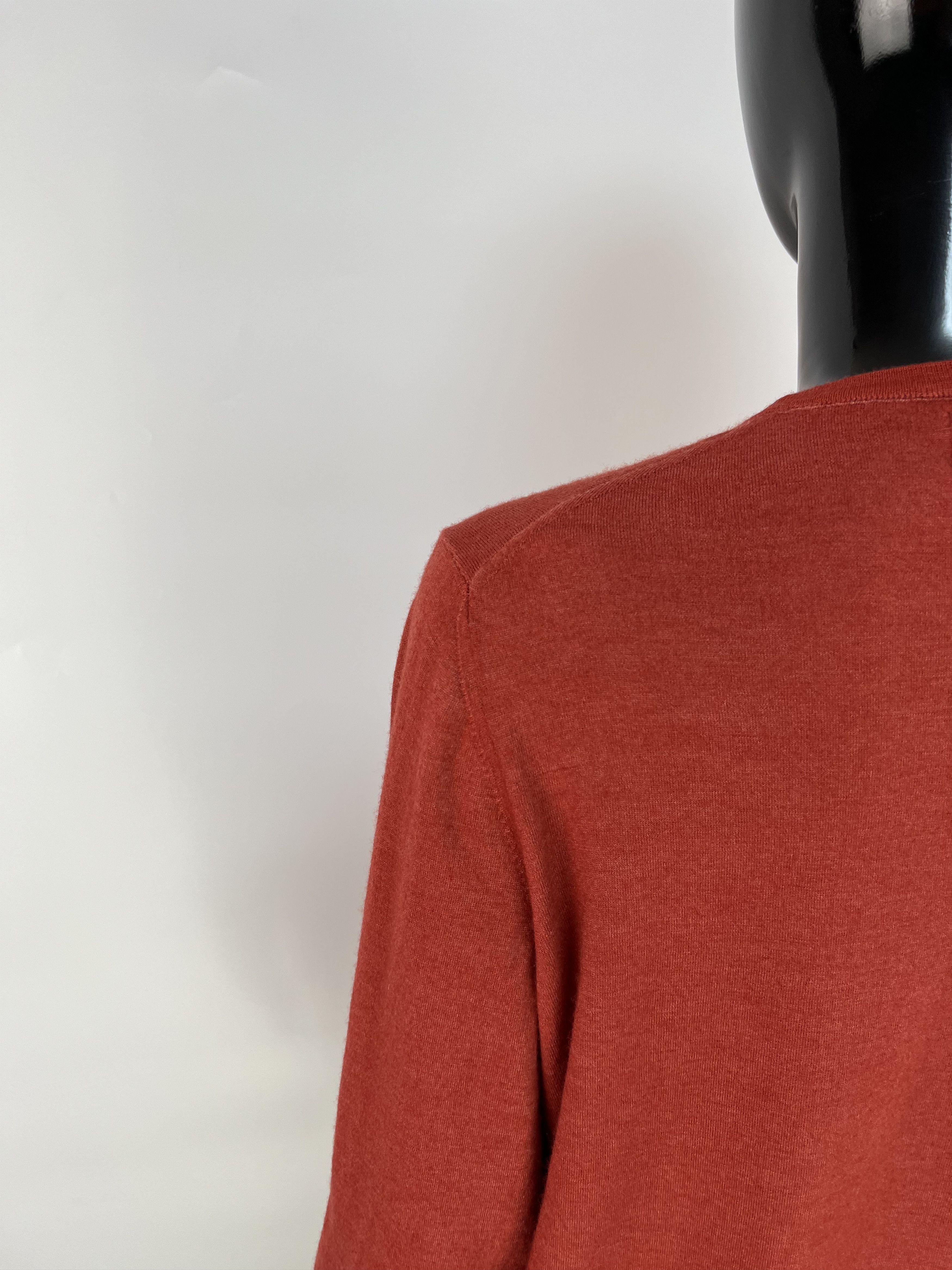 Autumn Cashmere Falconeri Women’s 100% Cashmere Crew Neck Sweater Size M/L Size L / US 10 / IT 46 - 9 Thumbnail