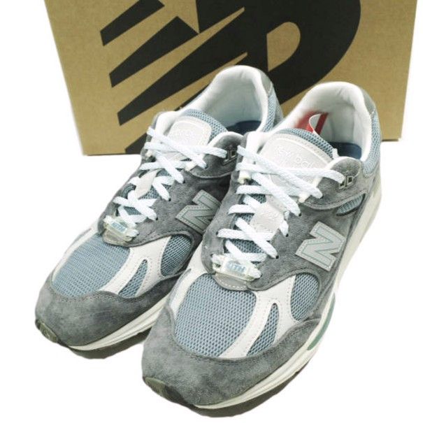 Other Other New Balance Kith NYC 991V2 Sneakers Leather Shoes U991KH2 DUTY FREE for USA Size ONE SIZE - 1 Thumbnail