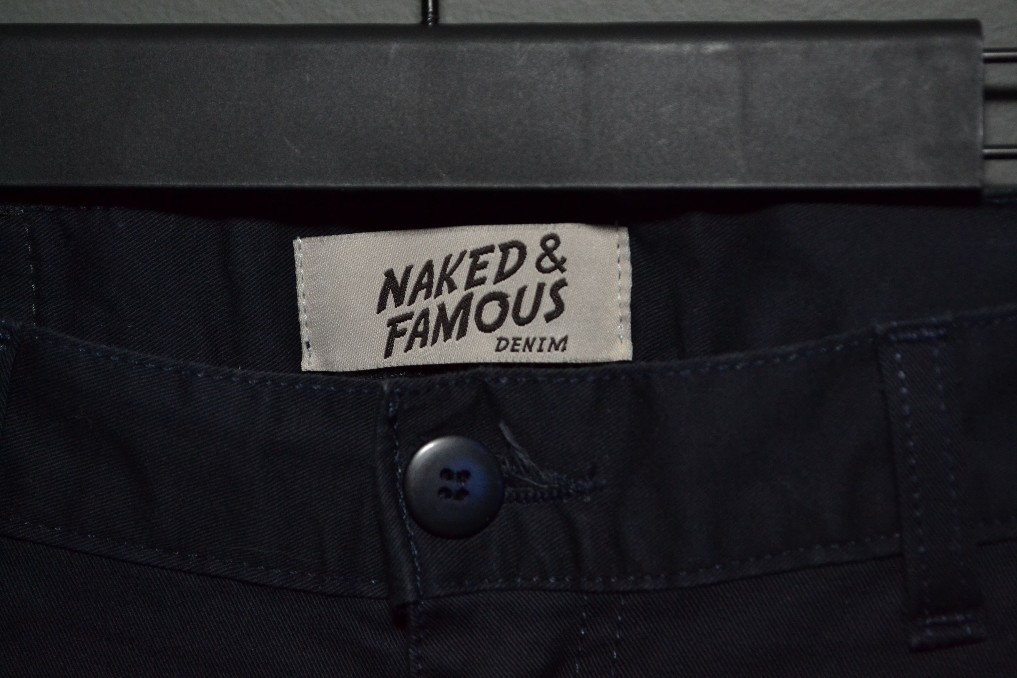 Naked & Famous Naked & Famous Slim Chino Navy Stretch Twill 30 Size US 30 / EU 46 - 3 Thumbnail