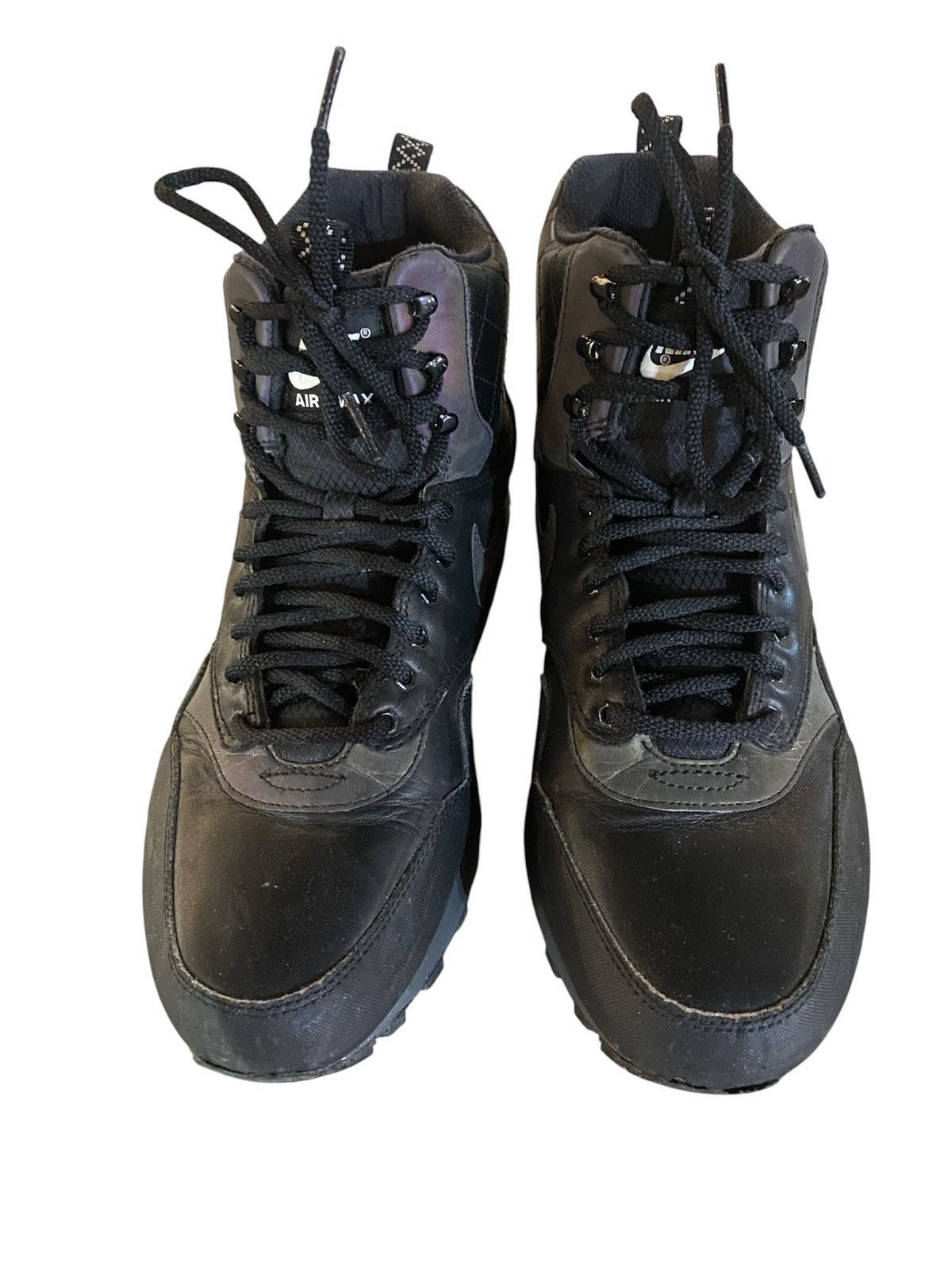 Nike 2015 Nike Air Max 1 Mid Black Menta Sneakerboot UK9 Size US 11.5 / EU 44-45 - 4 Thumbnail