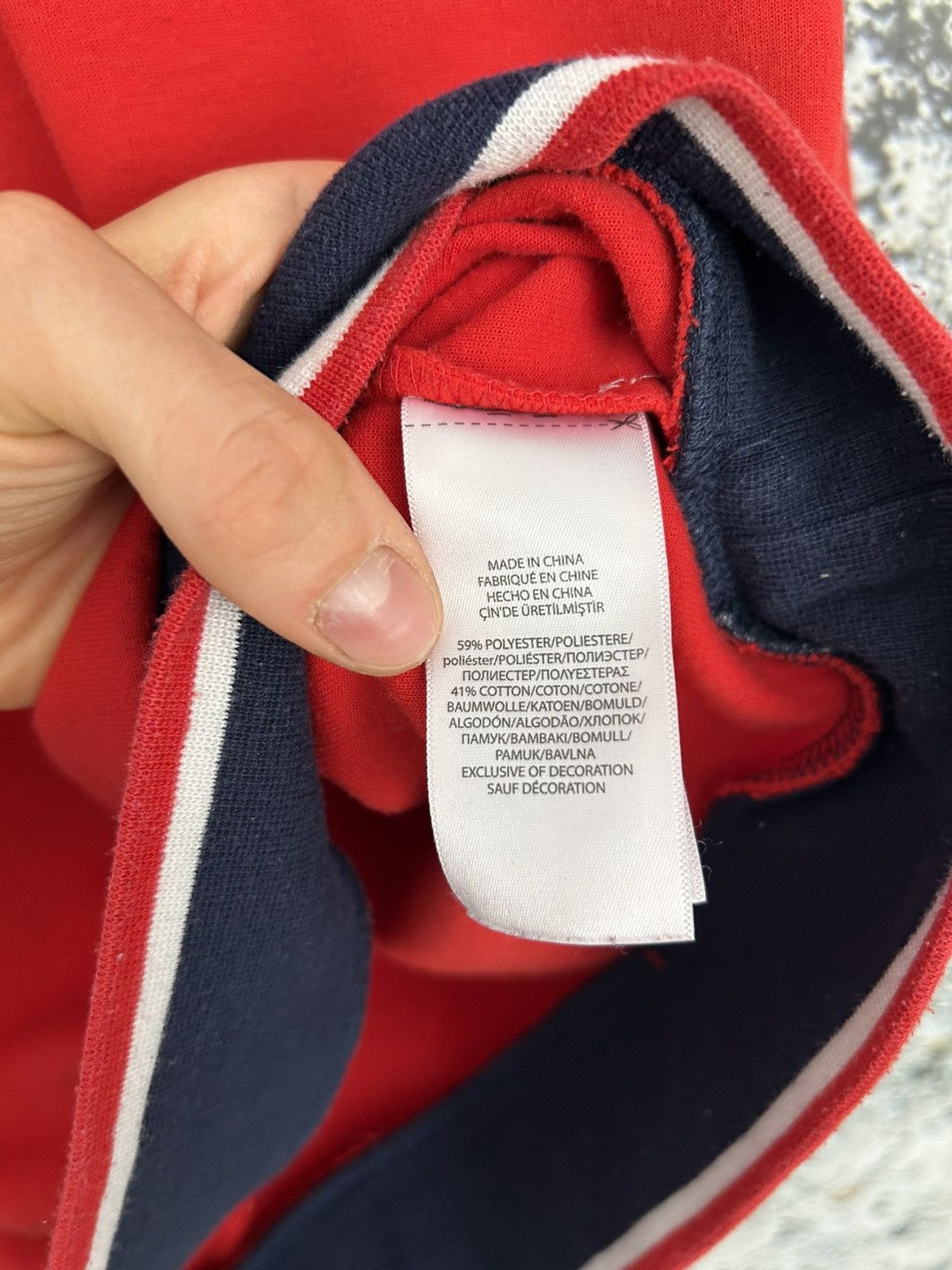 Polo Ralph Lauren Polo Ralph Lauren Red Sweatshirt Crewneck Streetwear Size US M / EU 48-50 / 2 - 7 Thumbnail
