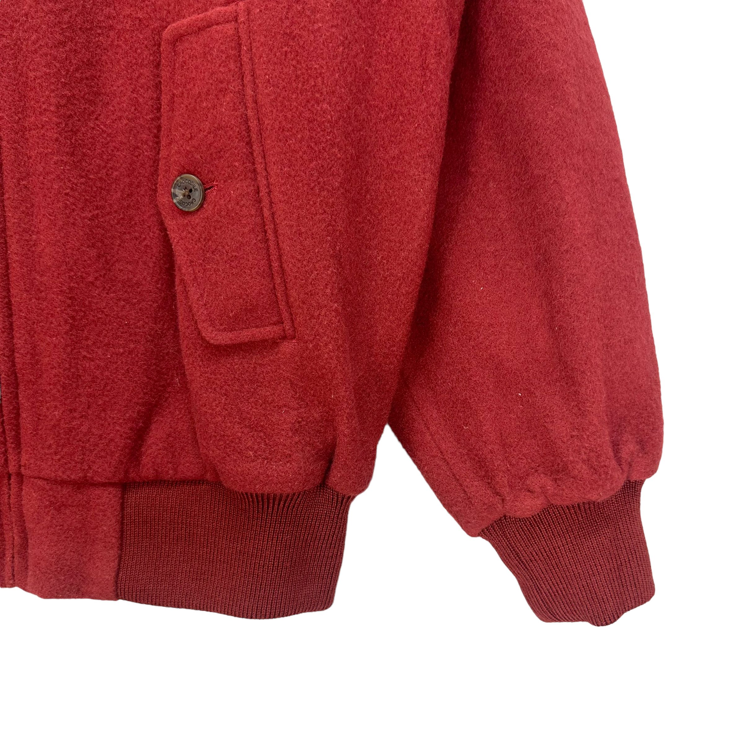 Japanese Brand CROCODILE WOOL CASUAL JACKET #7826-180 Size US M / EU 48-50 / 2 - 5 Thumbnail