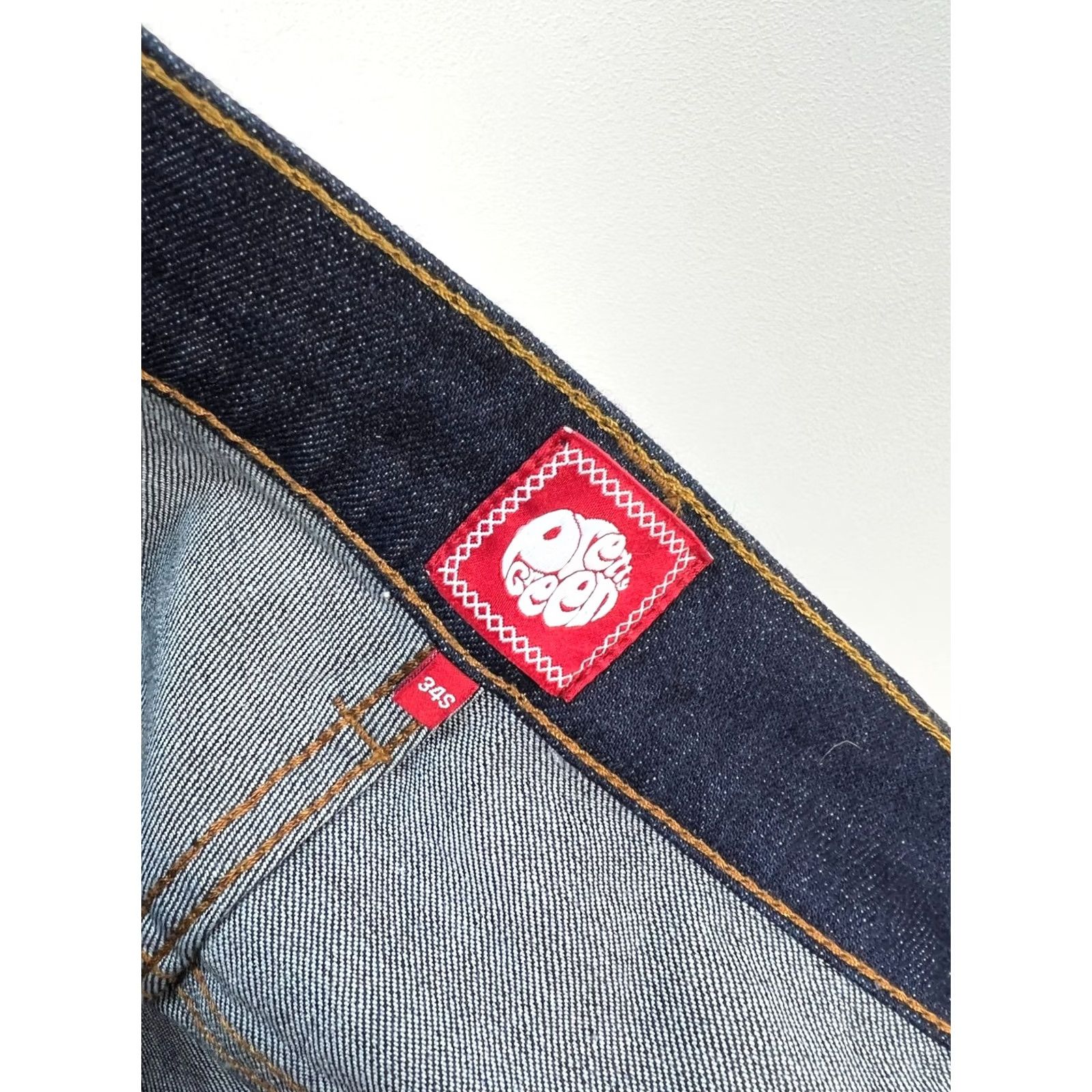 Pretty Green Pretty Green Jeans Men Indigo Denim 32x32 Burnage Regular Size Blue Shirt? Size US 32 / EU 48 - 7 Thumbnail