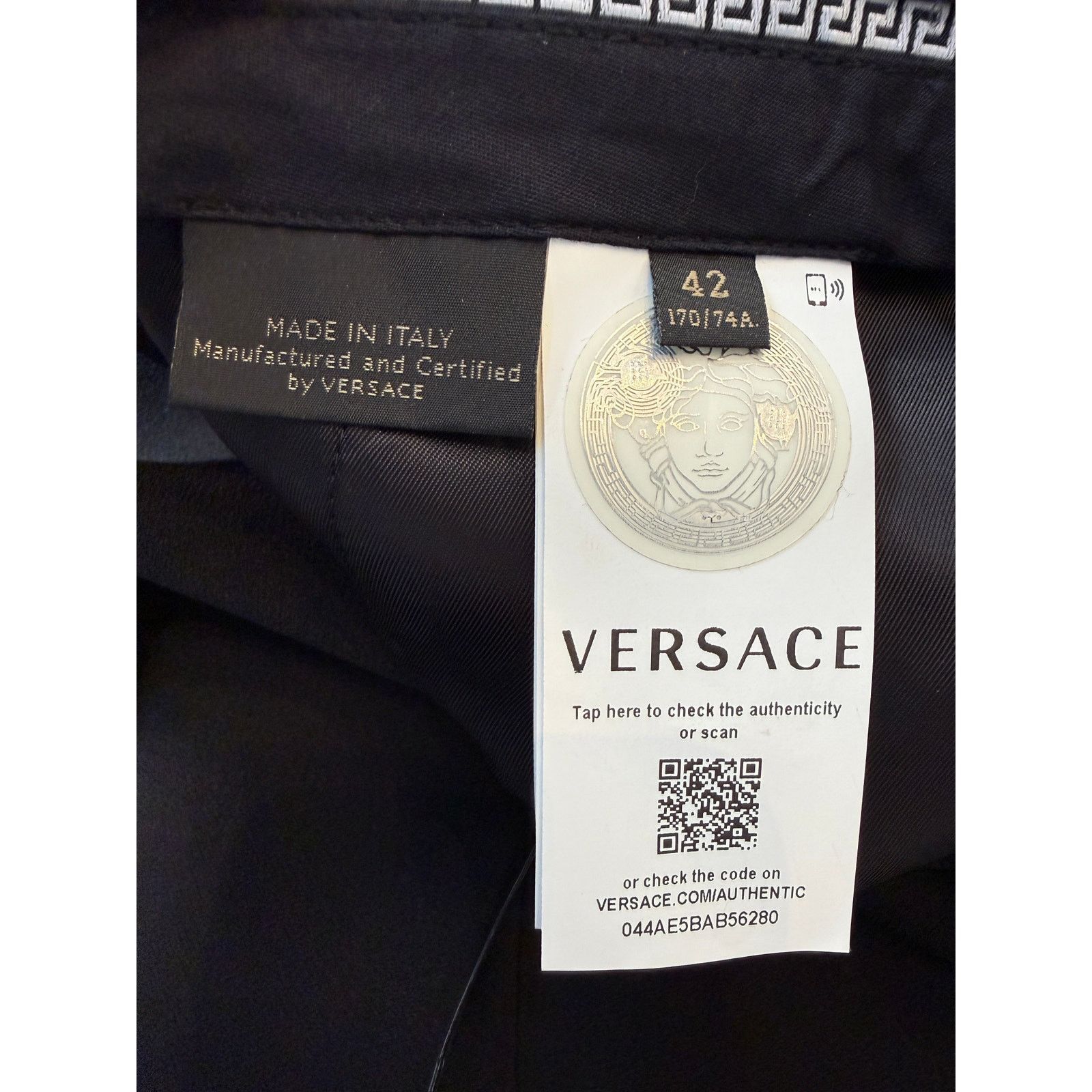 Versace Versace Greek Key Side Embellished Pants Size 28" / US 6 / IT 42 - 7 Thumbnail