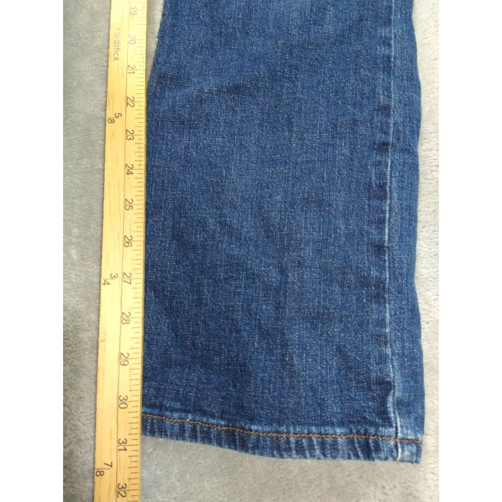 Lucky Brand Lucky Brand Jeans Women’s 28 Regular Dark Wash Denim Dungarees Classic Fit Blue Straight Pants Size 28" / US 6 / IT 42 - 5 Thumbnail