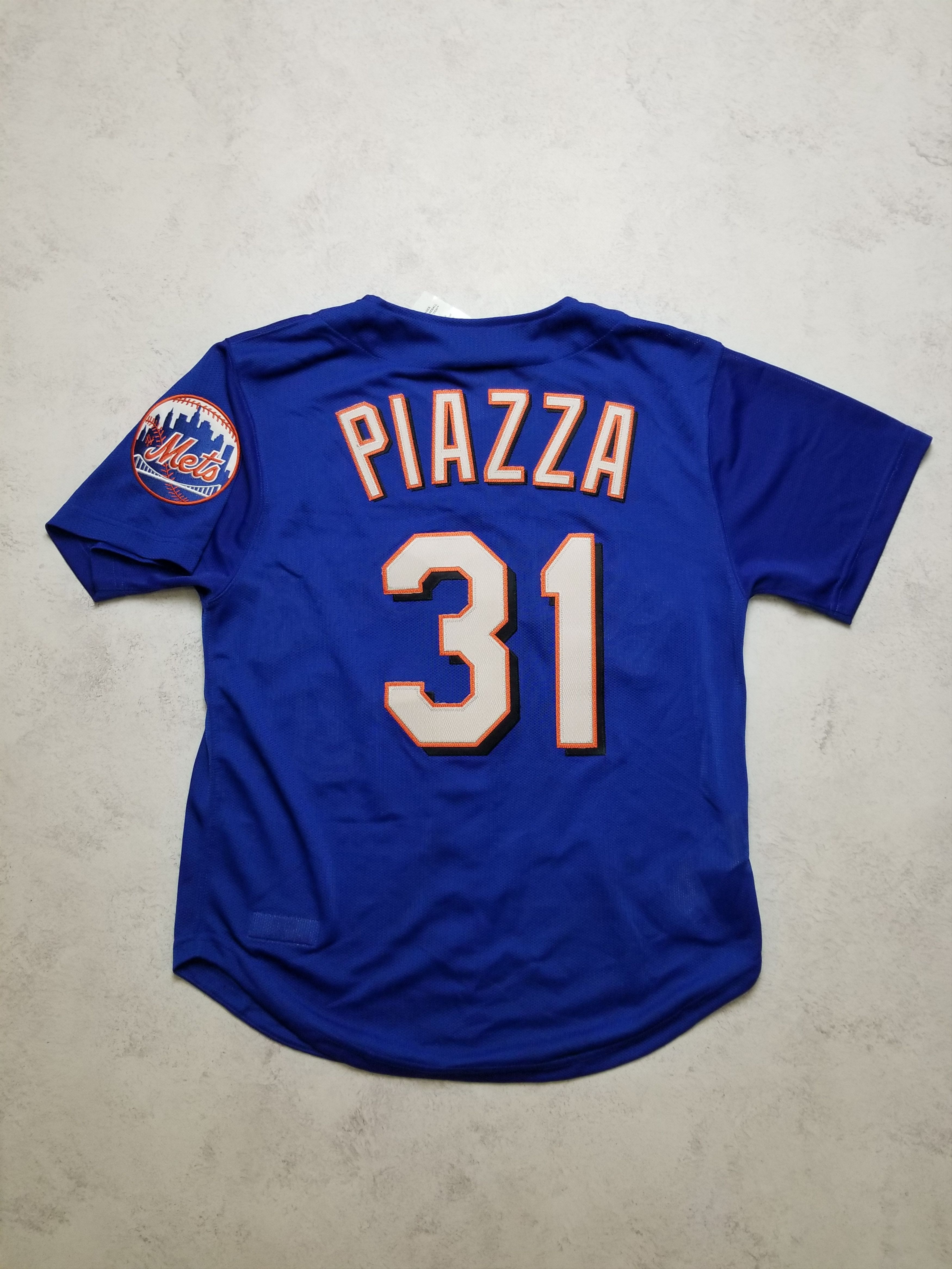 Mitchell & Ness Authentic Mike Piazza New York Mets 1999 Button Jersey Size US M / EU 48-50 / 2 - 3 Thumbnail