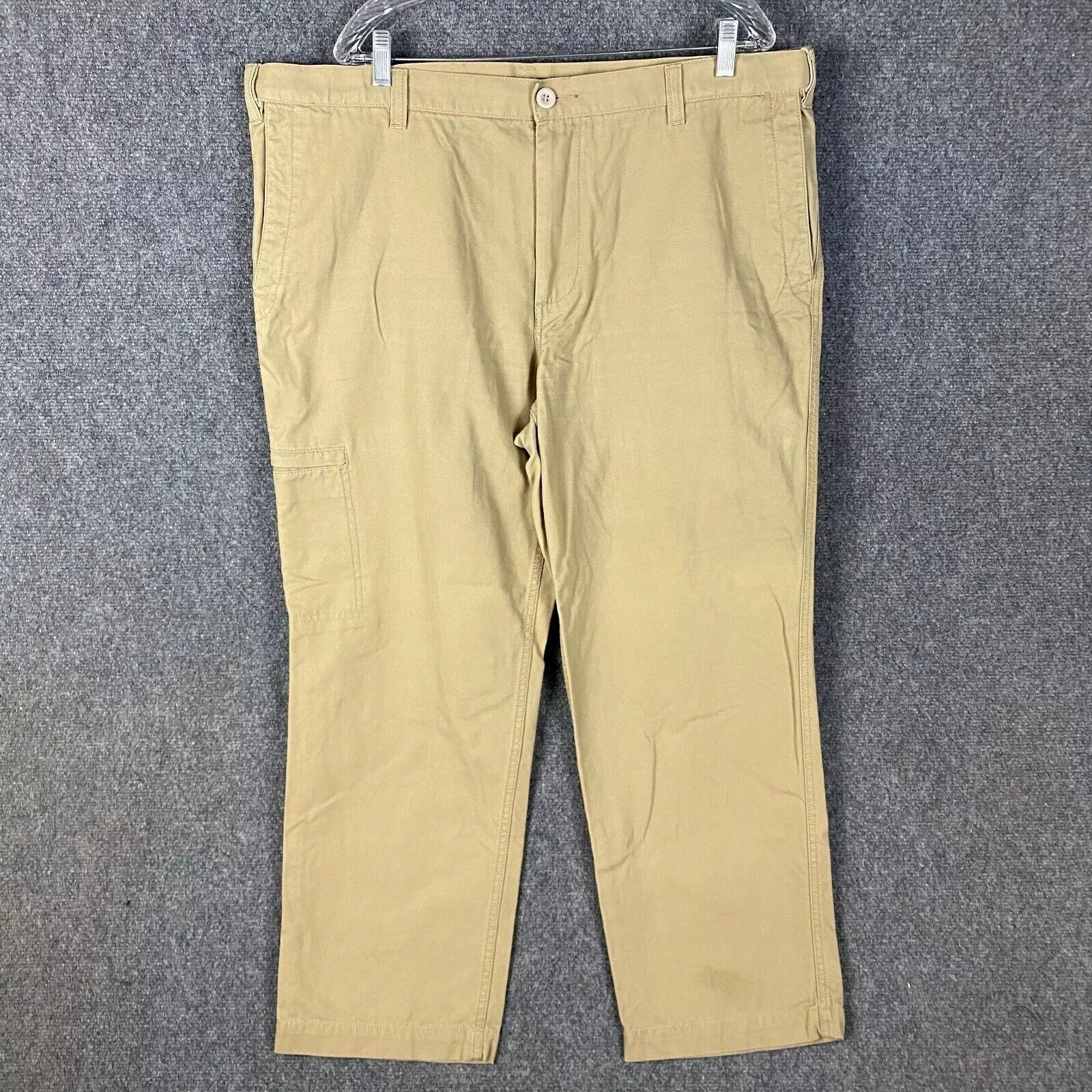 Dockers Dockers Utility Pants Men's 42x30 Classic Fit Beige Chino Size US 42 / EU 58 - 1 Thumbnail