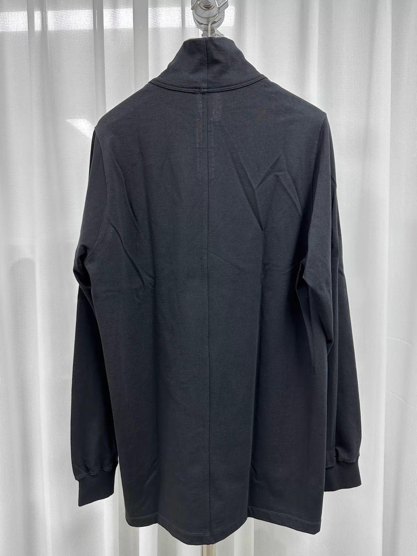 Rick Owens Rick Owens High Neck Long Sleeve Thick T-Shirt Size M Size US M / EU 48-50 / 2 - 3 Thumbnail