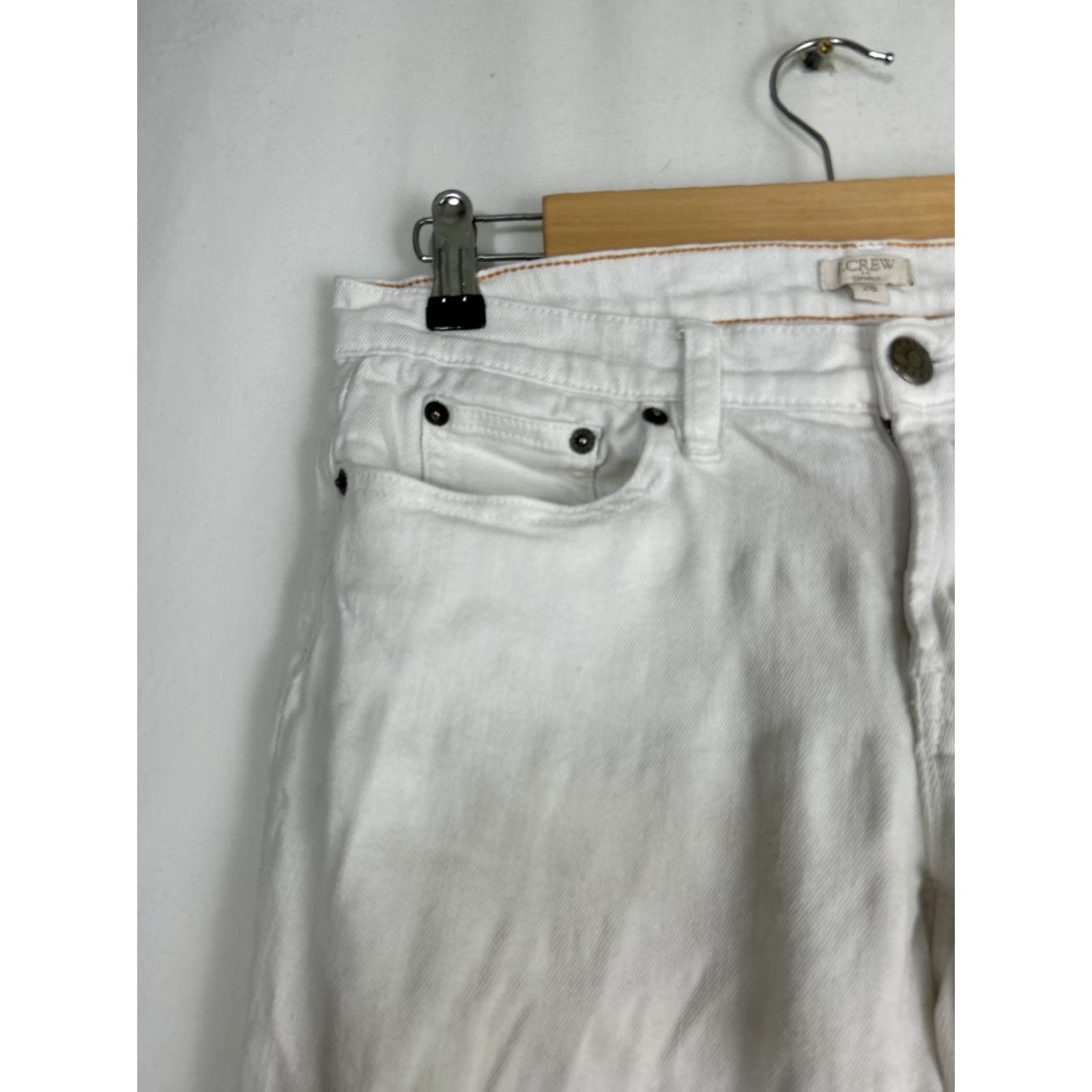 J.Crew J.CREW Jeans Skinny Leg Light Denim Wash 30x25 Womens Juniors Stretch Cotton Spandex 77087 Modern Size 30" / US 8 / IT 44 - 4 Thumbnail