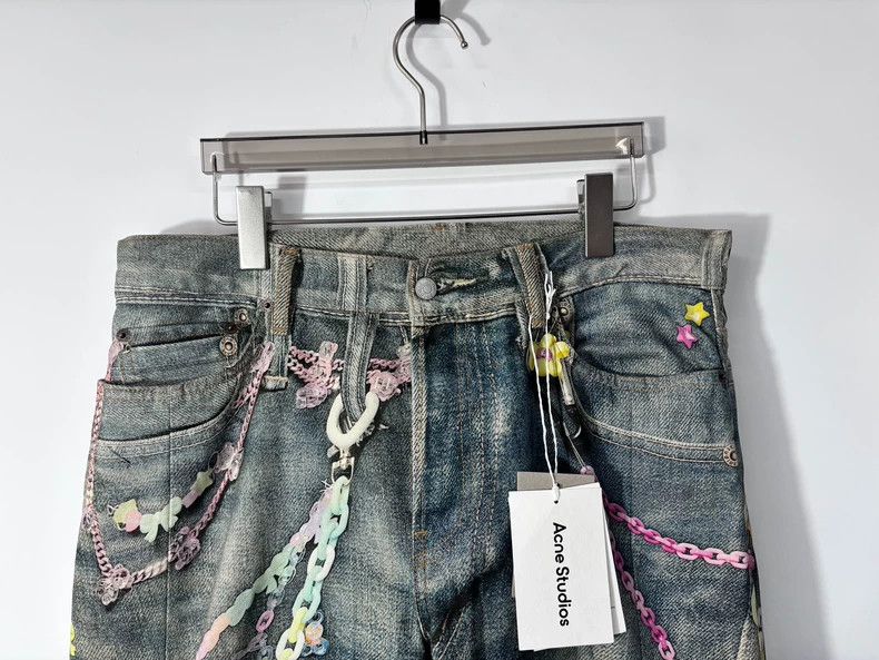 Acne Studios acne studiosCandy pants chain jeans 2503-Nextarrow Size US 34 / EU 50 - 3 Thumbnail