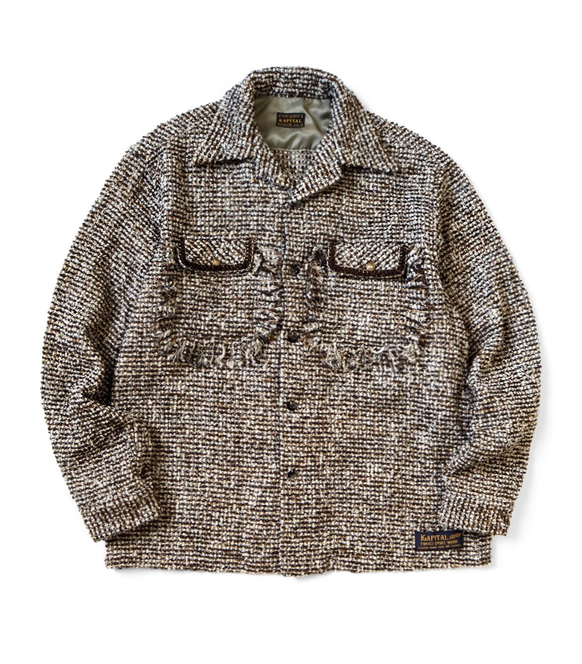 Kapital Kapital Fancy Tweed Board Shirt size 2 Size US M / EU 48-50 / 2 - 1 Thumbnail