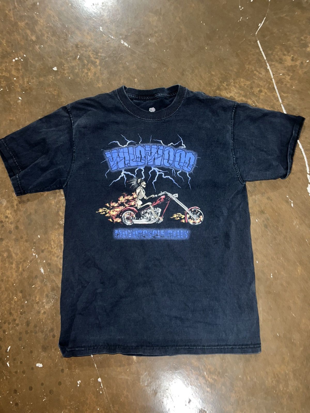 Fruit Of The Loom Wild wood motorcycle baby tee Size US XS / EU 42 / 0 - 1 Thumbnail