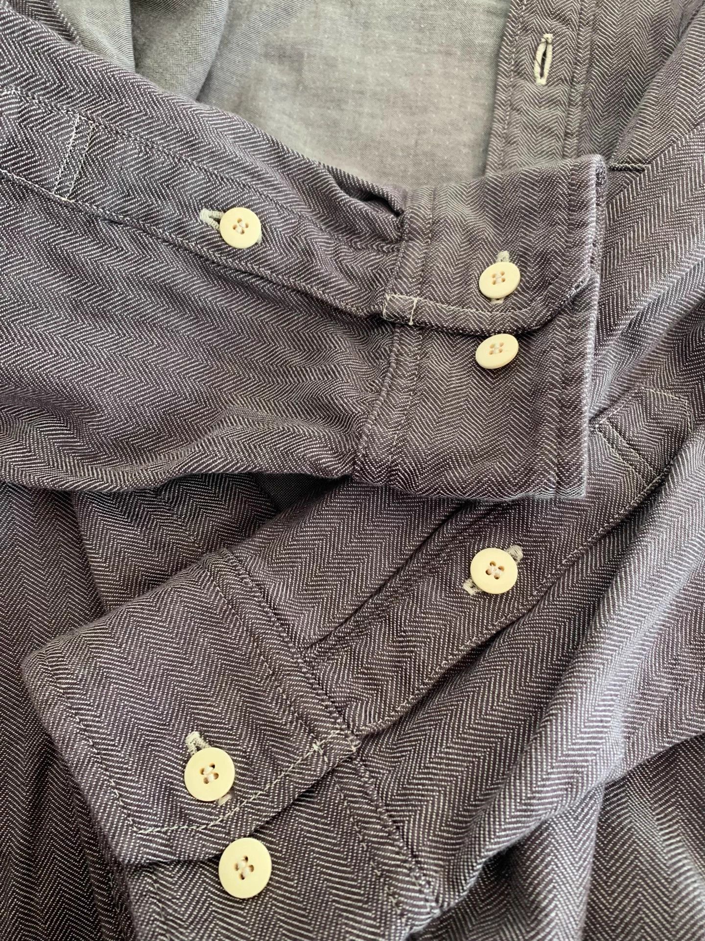 Visvim VISVIM 25SS HOMESTEAD L/S Herringbone Vintage Embroidered Size US XL / EU 56 / 4 - 7 Thumbnail