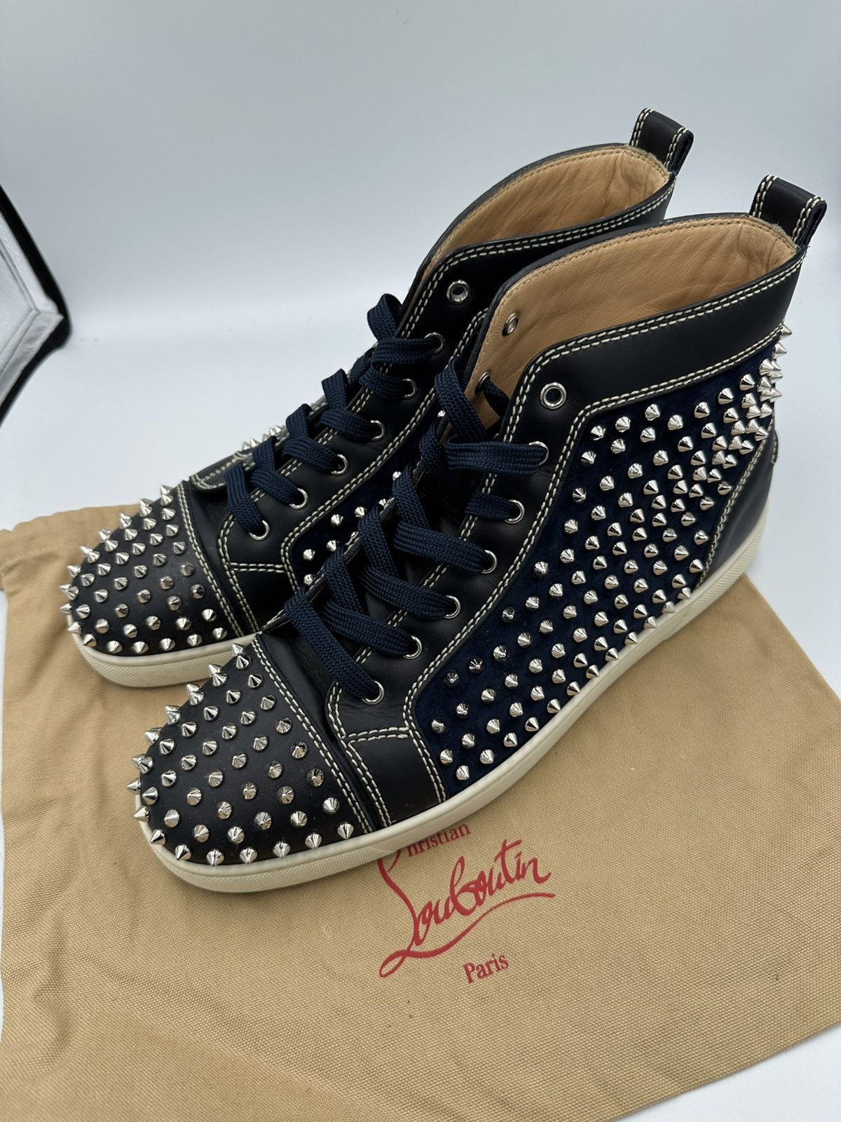 Christian Louboutin Christian Louboutin Spikes High Top Size US 14 / EU 47 - 11 Thumbnail