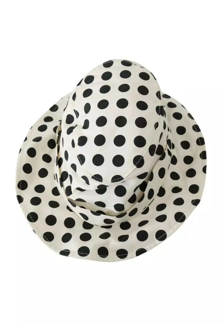 Dolce & Gabbana o1y0825 Size : 7 1/8 / Hat / Cap in Off-White/Black Size ONE SIZE - 1 Thumbnail