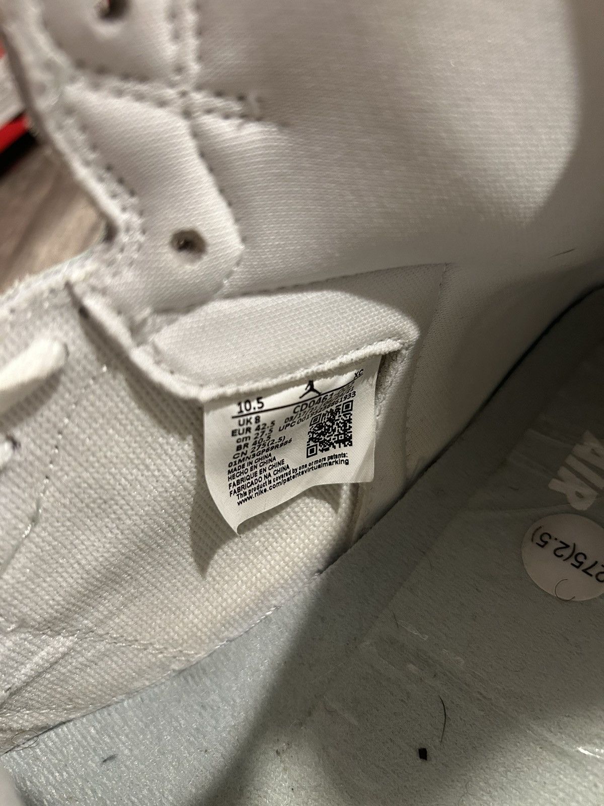 Nike 2021 Jordan 1 Retro High OG Seafoam (women’s) Size US 10.5 / IT 40.5 - 7 Thumbnail
