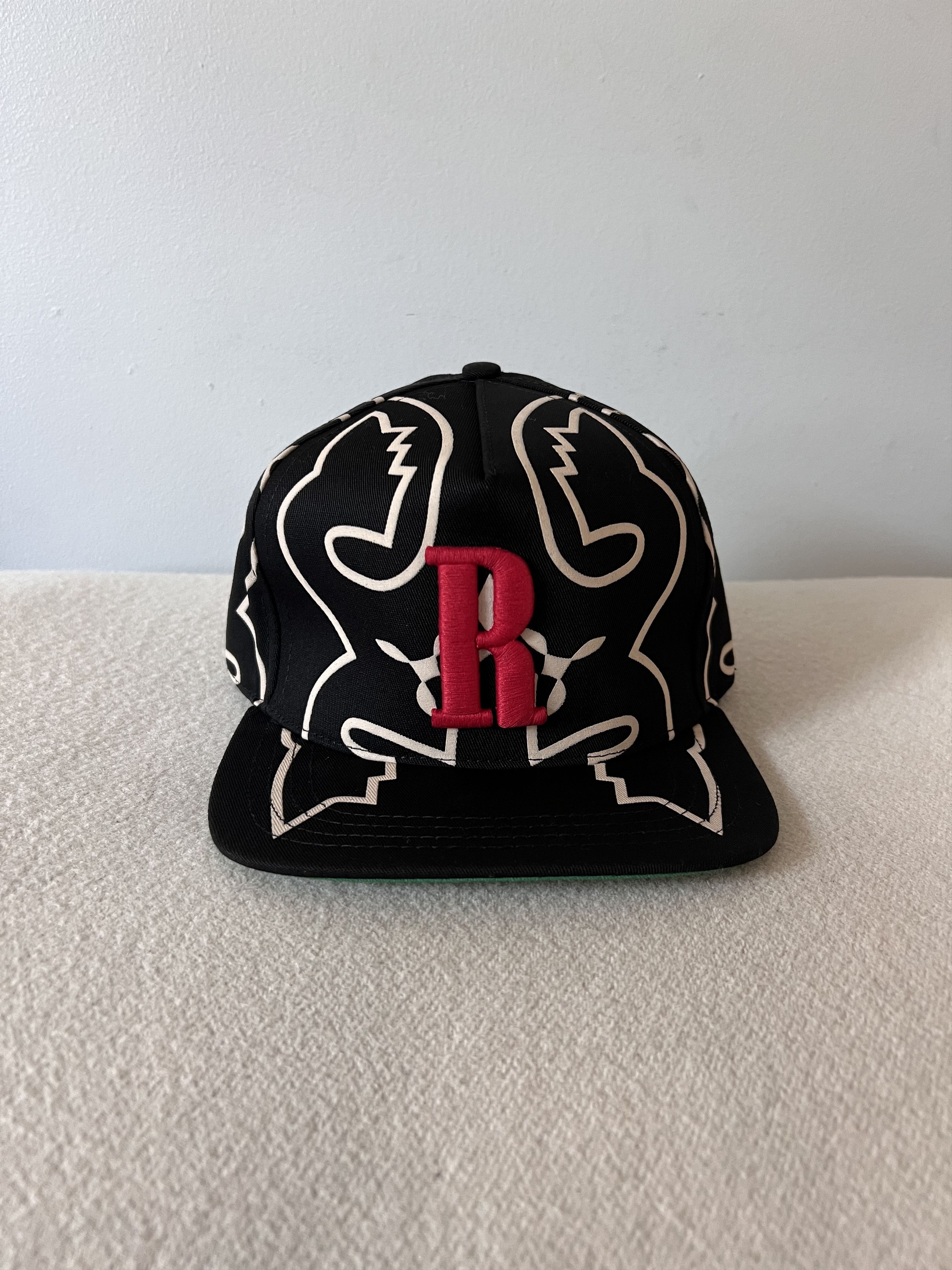 Rhude Western Logo R Hat in Black
