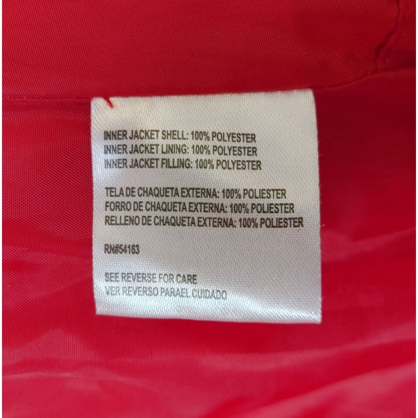 Tommy Hilfiger TOMMY HILFIGER Womens M Red 3 in 1 All Weather System Waterp Size M / US 6-8 / IT 42-44 - 4 Thumbnail