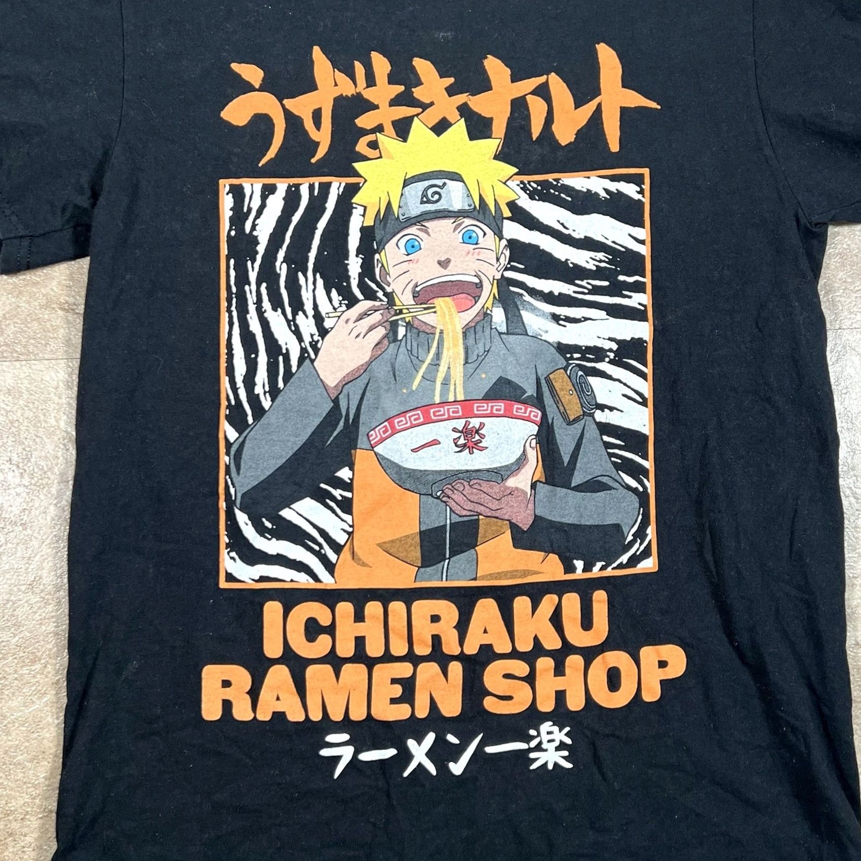 Vintage Naruto Anime Graphic Print Mens Shirt Medium Black Size US M / EU 48-50 / 2 - 2 Thumbnail