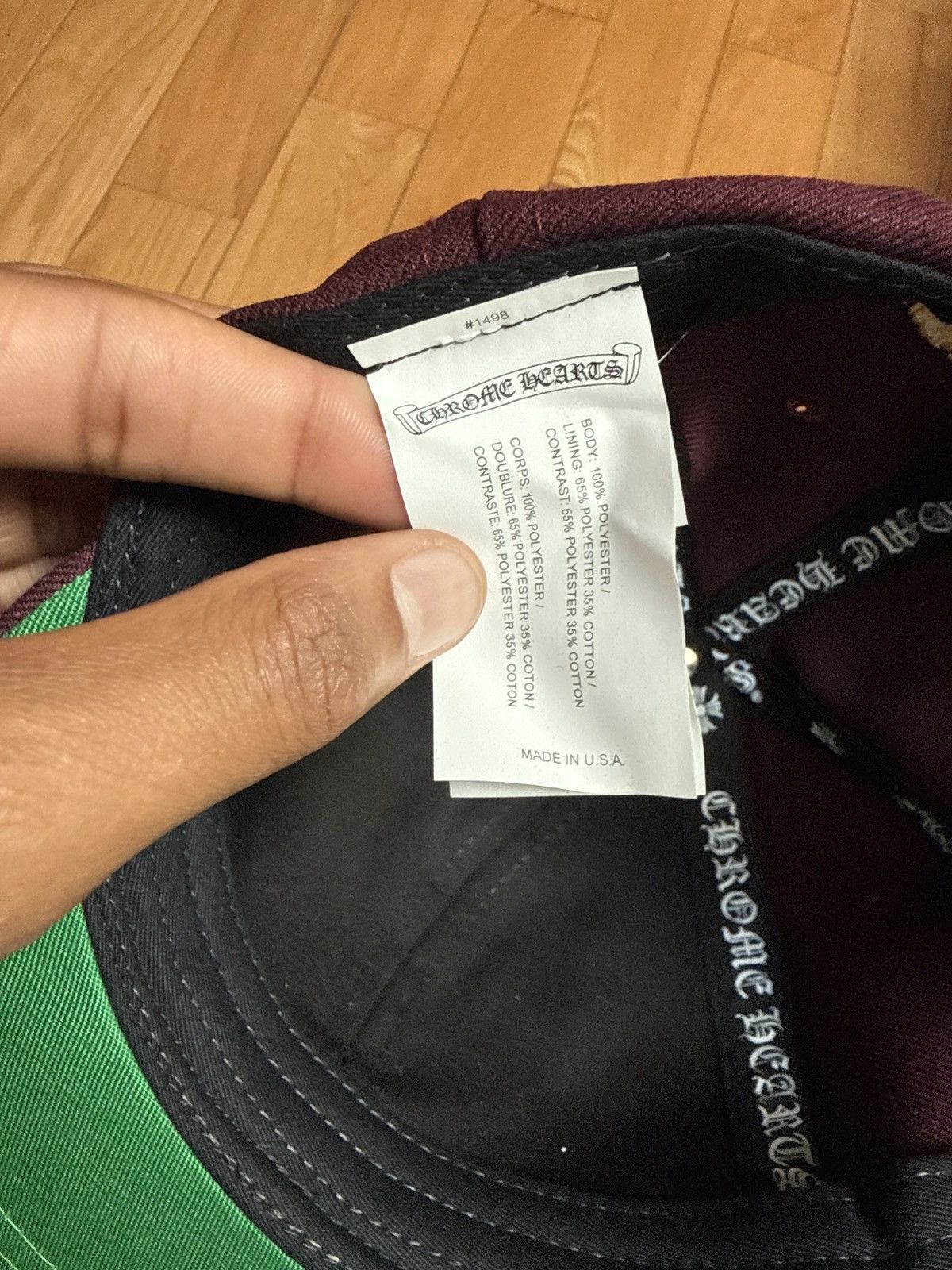 Chrome Hearts Chrome Hearts Baseball Hat Size ONE SIZE - 4 Thumbnail