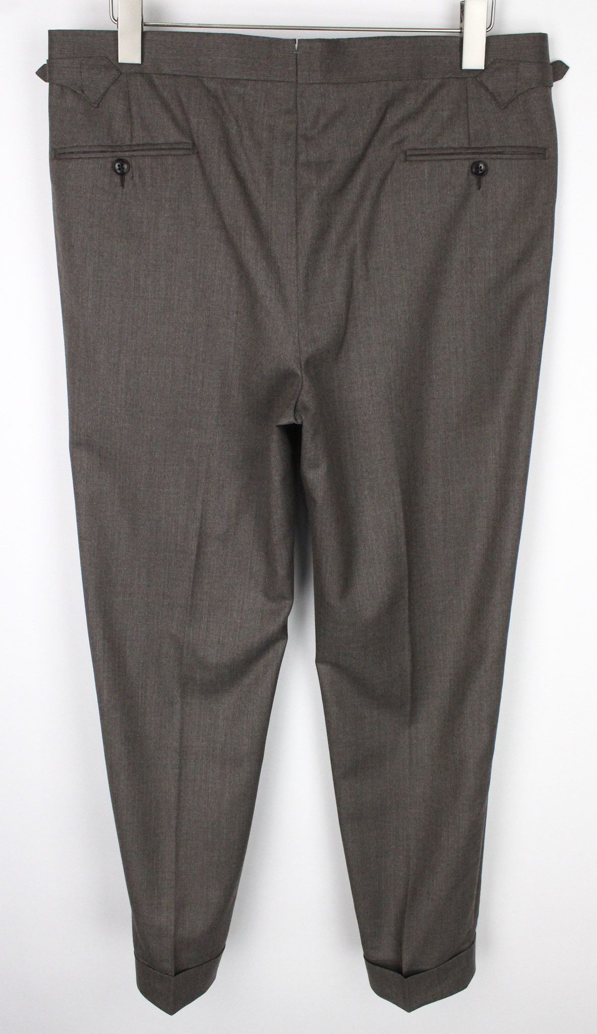 Suitsupply VIGO UK40L Brown Wool Lined 72313 Size 40L - 2 Thumbnail