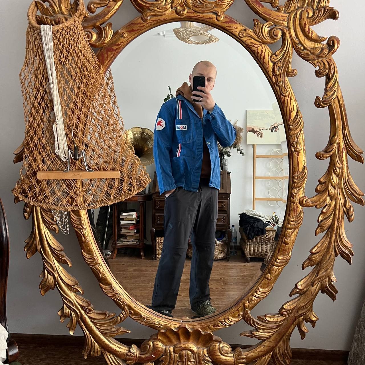 Vintage 80s Vintage Mobil Gas Garage Work Jacket Workrite USA Sz M Size US M / EU 48-50 / 2 - 3 Thumbnail