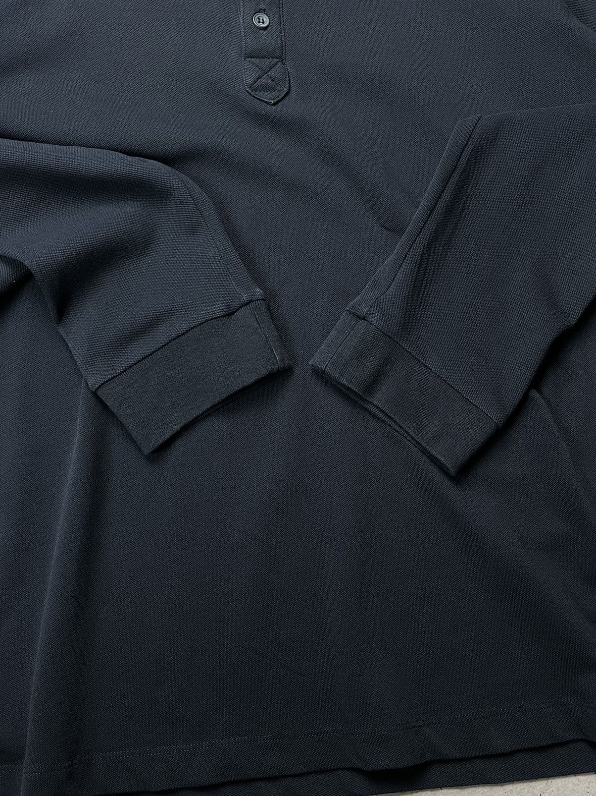 Diesel × Vintage Vintage Diesel Logo Black Longsleeve Polo Shirt Size US XL / EU 56 / 4 - 6 Thumbnail