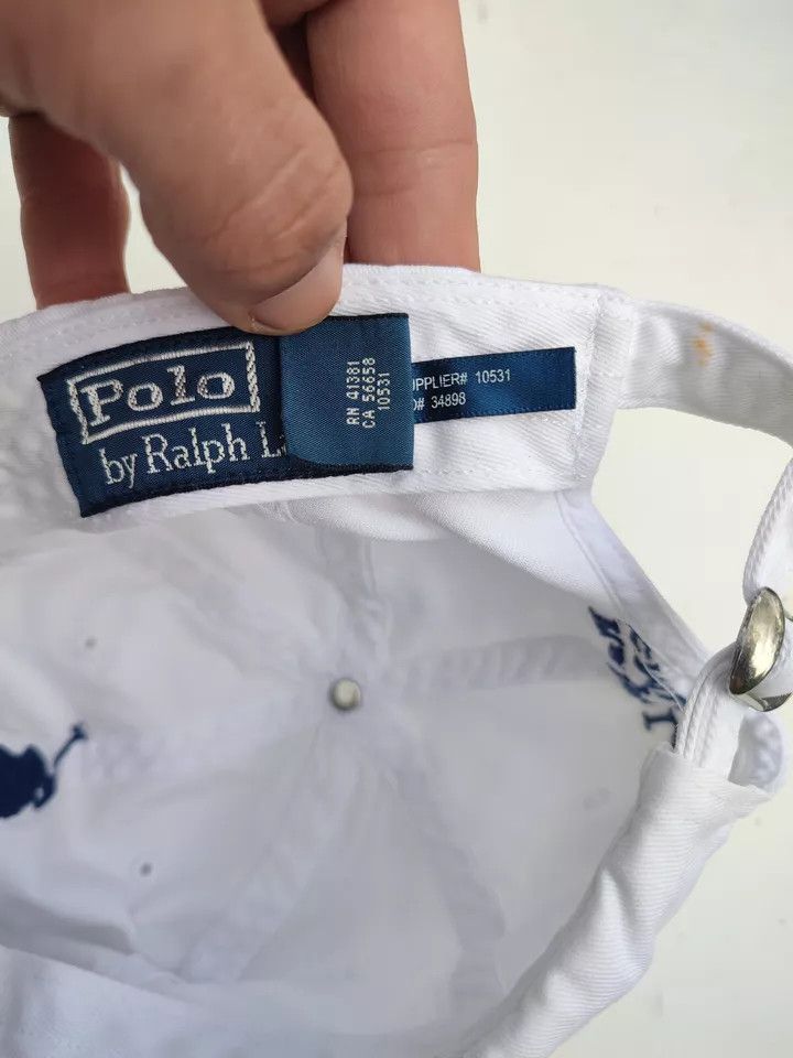 Polo Ralph Lauren vintage Polo Ralph Lauren cap Size ONE SIZE - 7 Thumbnail