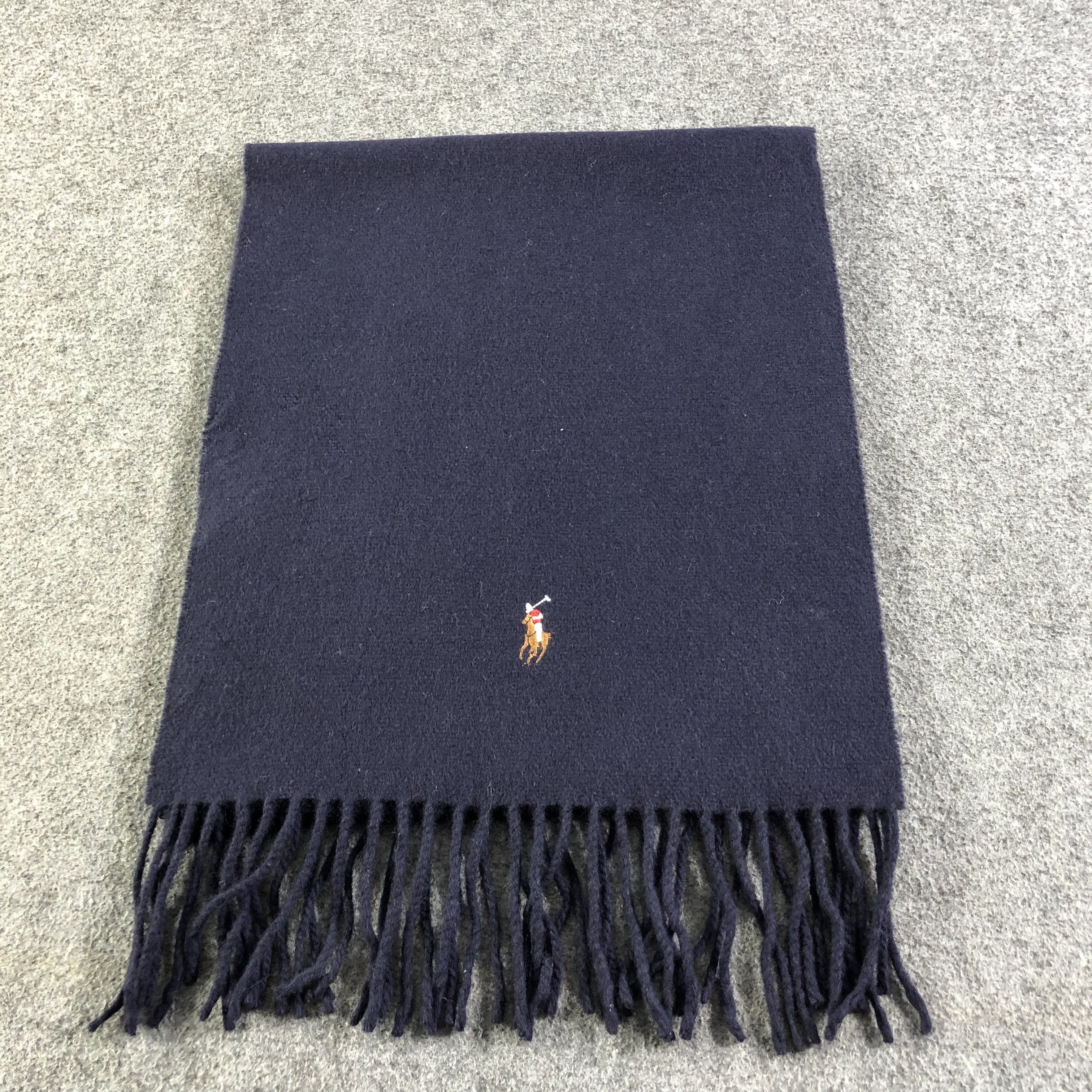 Polo Ralph Lauren Polo Ralph Lauren Cashmere Scarf Muffler V1303 Size ONE SIZE - 2 Thumbnail