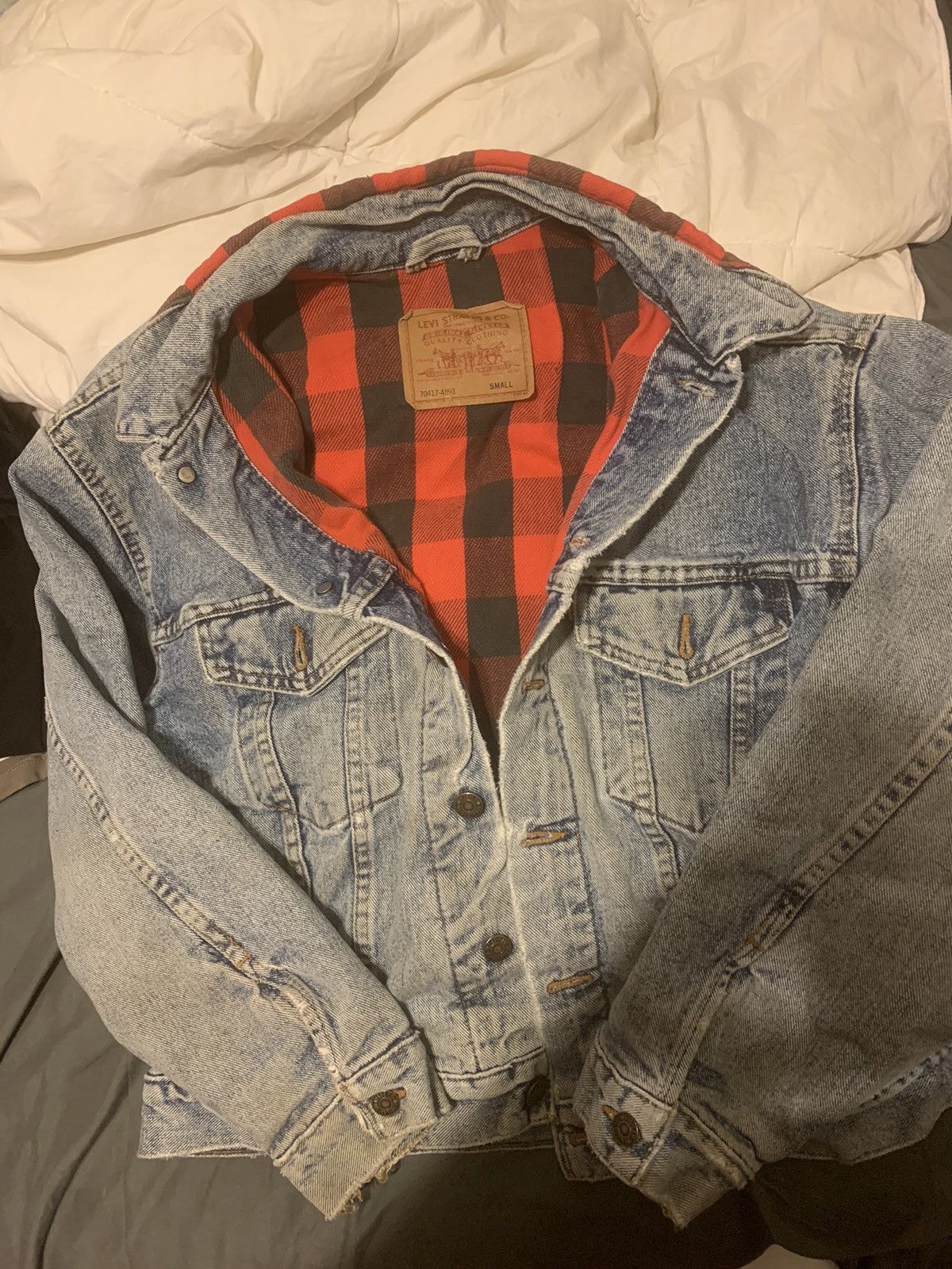 Levi's × Levi's Vintage Clothing × Vintage Vintage Levis heavy denim jacket Size US S / EU 44-46 / 1 - 9 Thumbnail