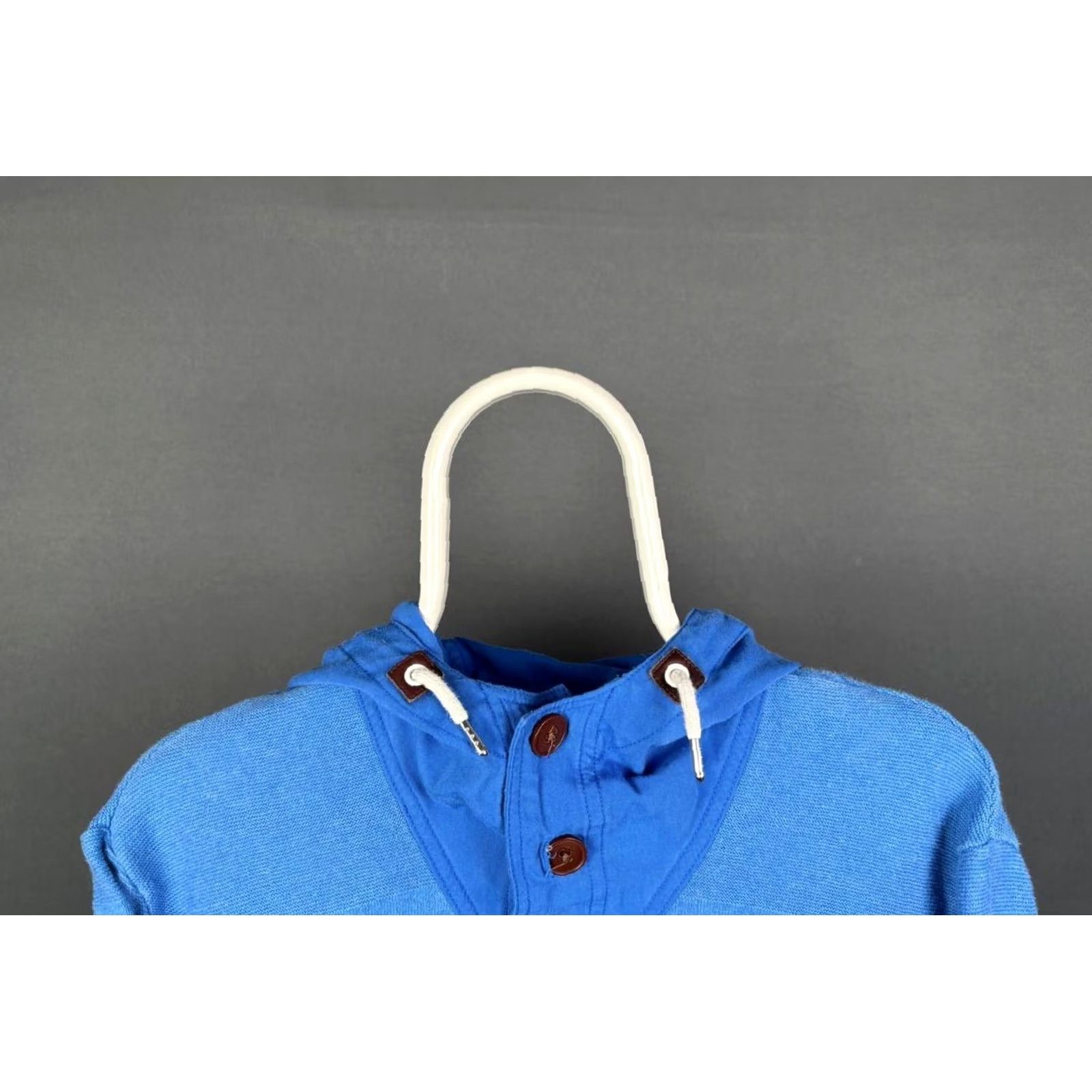 Marshall Artist Marshall Artist Cardigan Pullover Blue Hooded Men’s Size M Cardigan Sweater Cotton Short Sleeve, Blue, Mens Size US M / EU 48-50 / 2 - 3 Thumbnail