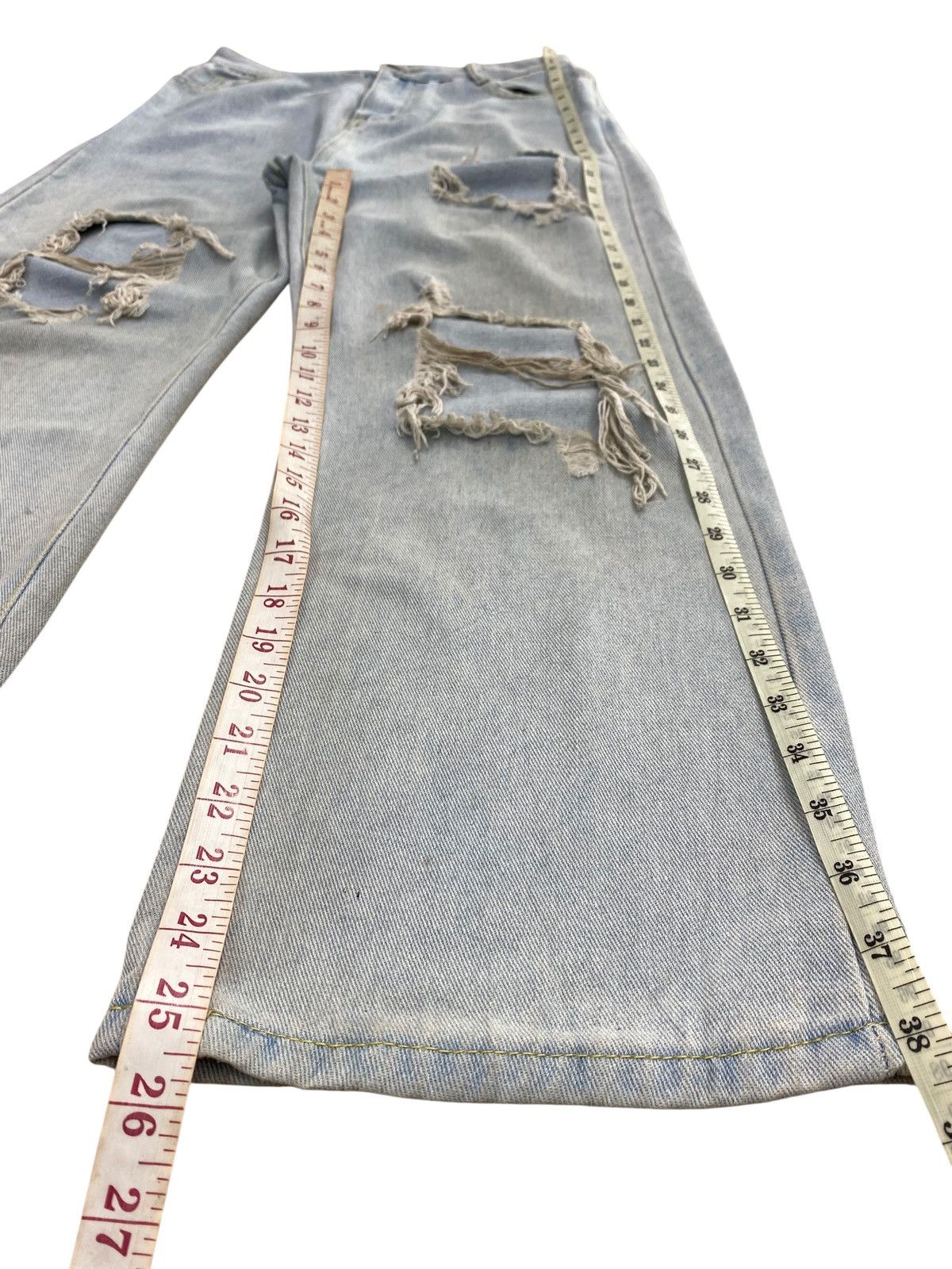 Japanese Brand Japanese Brand Distressed Style Light Jeans Size US 28 / EU 44 - 9 Thumbnail