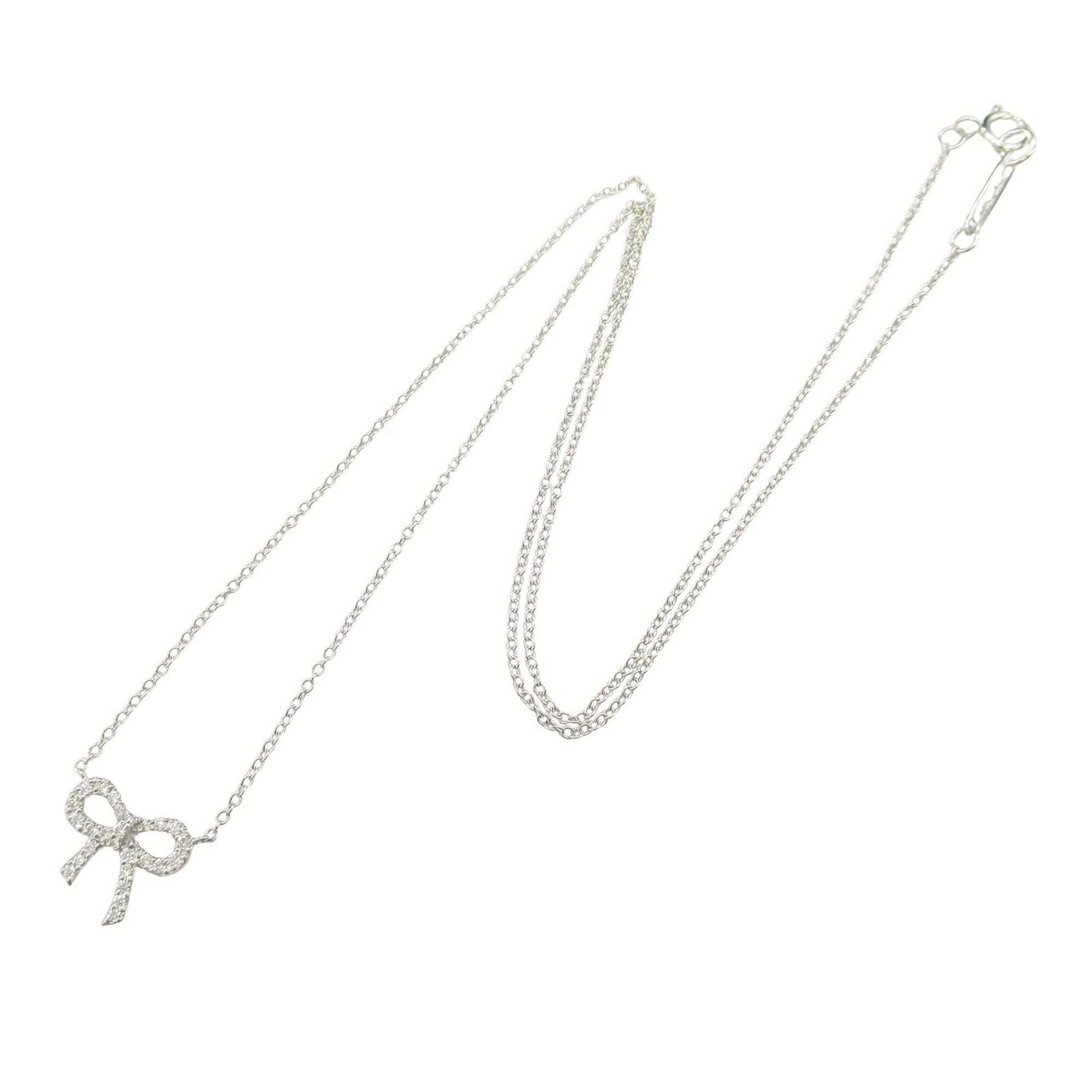 Tiffany & Co. Tiffany & Co Bow necklace Size ONE SIZE - 1 Thumbnail