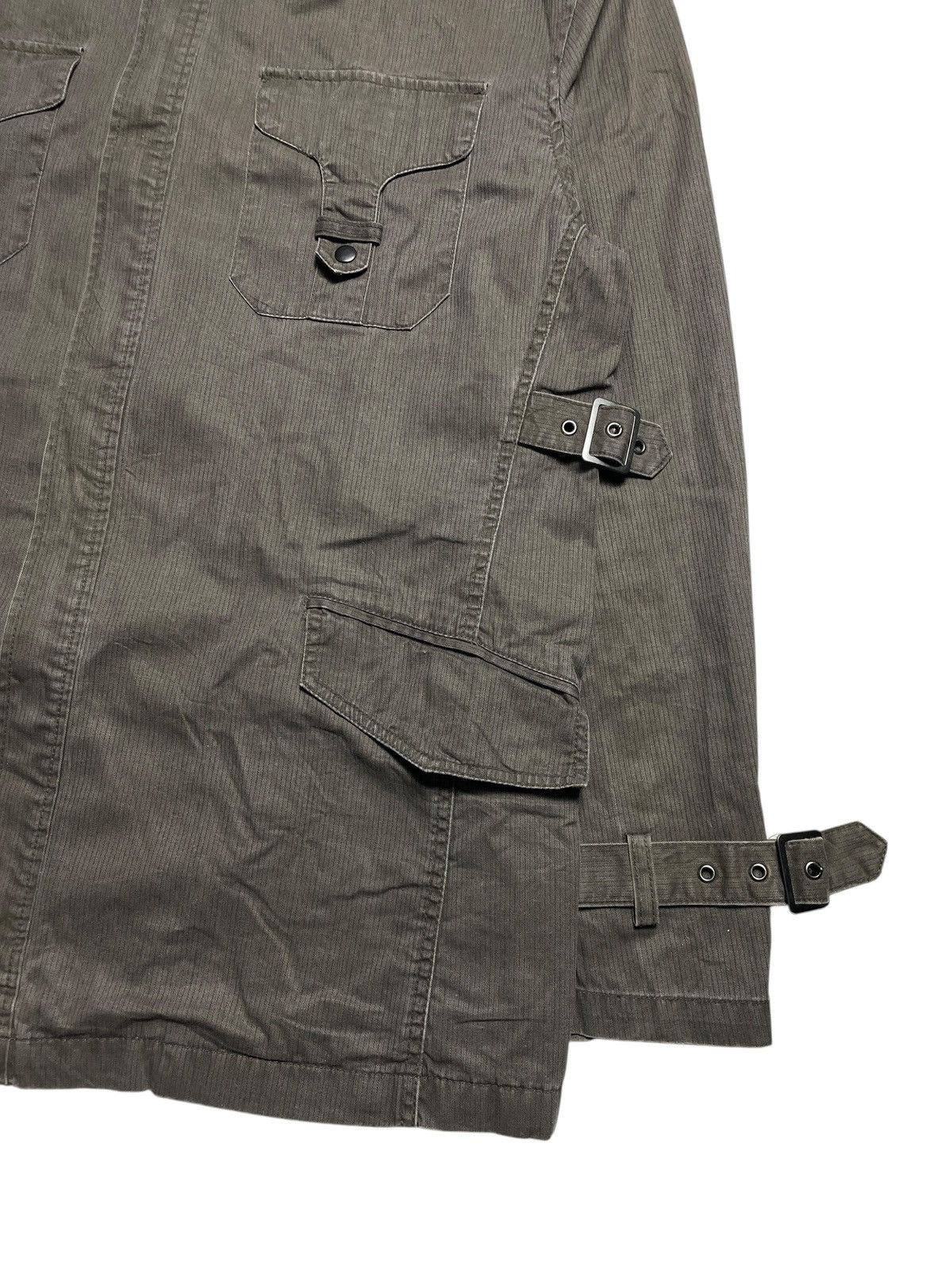 SLY 2000’s Splendid Satisfaction - Cyber Military Bondage Jacket Size US XL / EU 56 / 4 - 3 Thumbnail