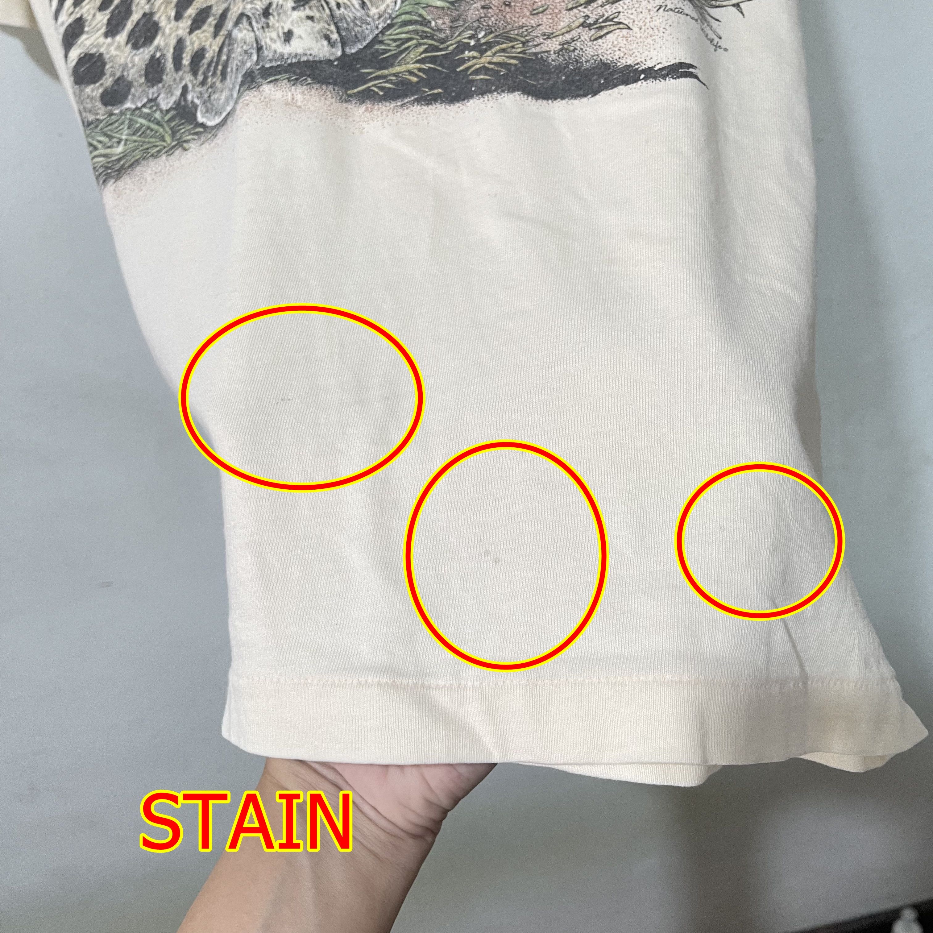 Vintage Vintage 90s Leopard Wildlife T-Shirt Size US M / EU 48-50 / 2 - 12 Thumbnail