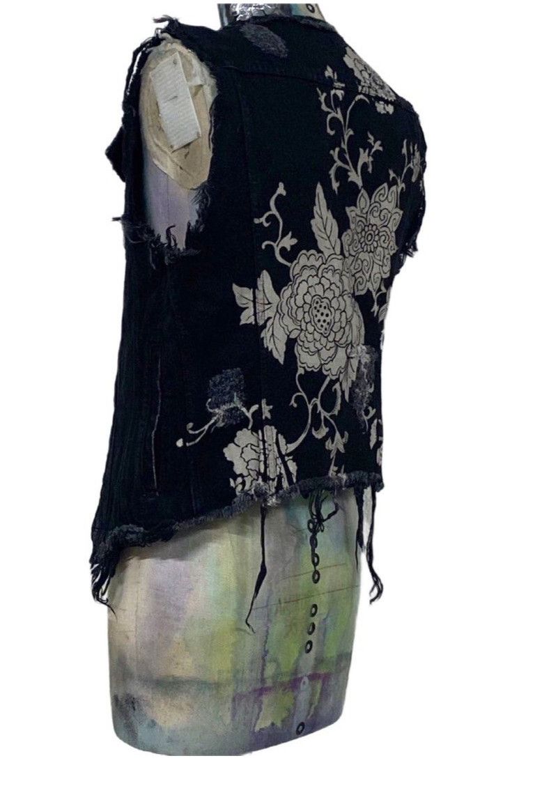 Le Grande Bleu (L.G.B.) L.G.B./638M/WSNB, L.G.B Denim Vest Size ONE SIZE - 6 Thumbnail