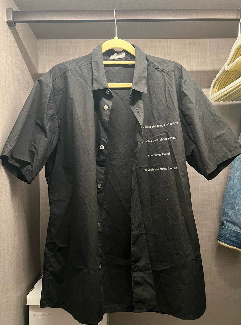 Undercover Undercover She brings the rain lyrics shirt Size US L / EU 52-54 / 3 - 1 Thumbnail