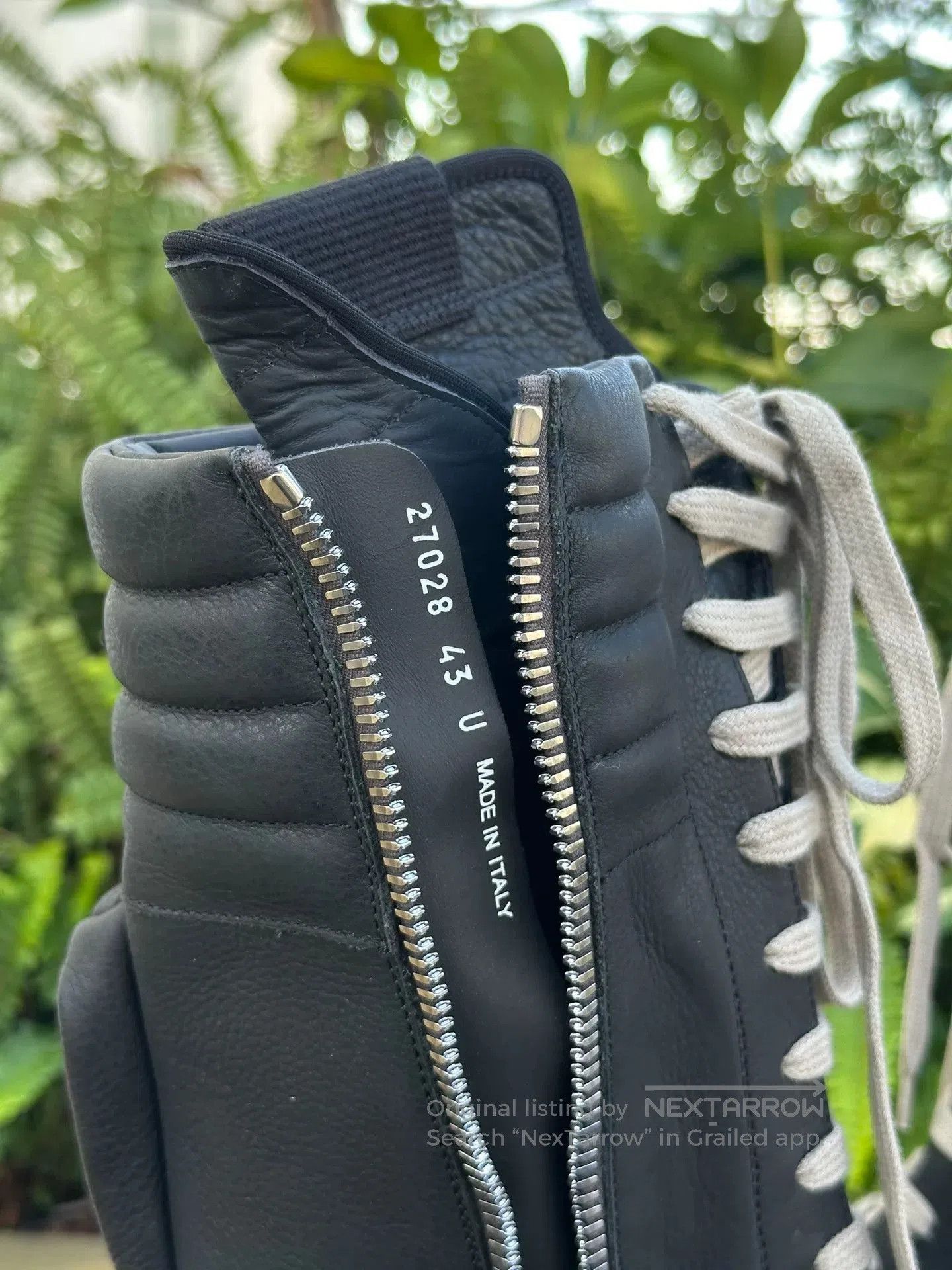 Rick Owens Rick Owens Matte Leather Cargo Boots. Size US 10 / EU 43 - 7 Thumbnail
