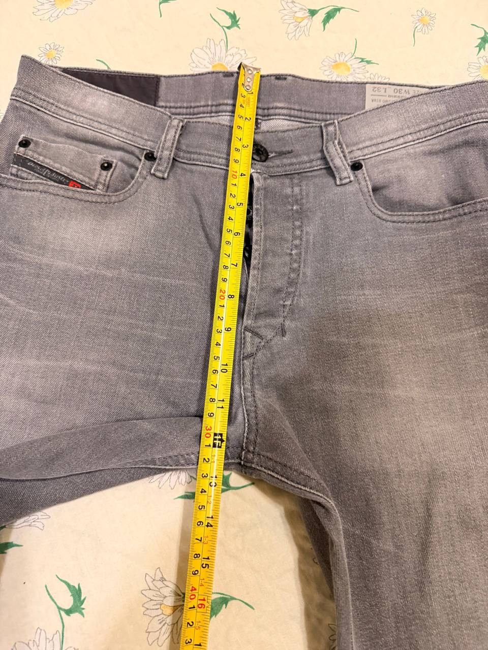 Diesel Diesel Buster Regular Slim-Tapered Stretch Mens Jeans Size US 30 / EU 46 - 10 Thumbnail