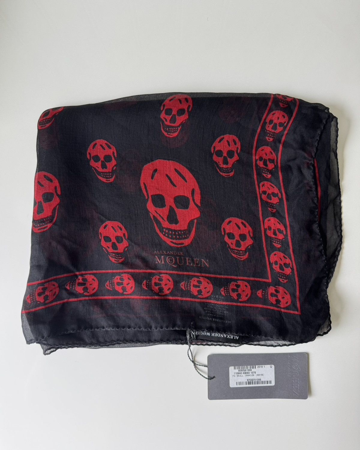 Alexander McQueen Alexander McQueen Skull Scarf Size ONE SIZE - 5 Thumbnail