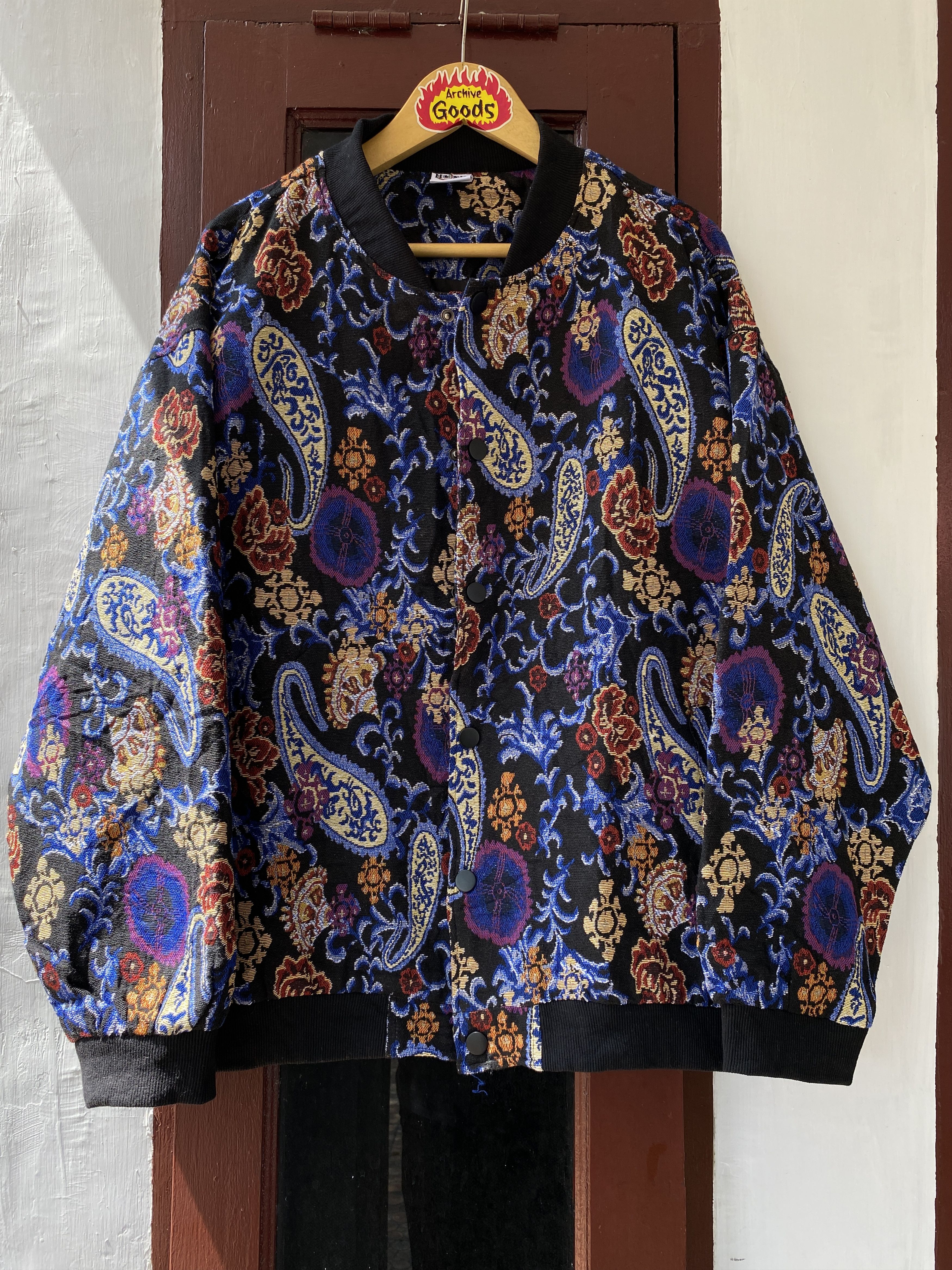 Other Paisley Bandana Bomber Varsity Jackets Size US XL / EU 56 / 4 - 2 Thumbnail