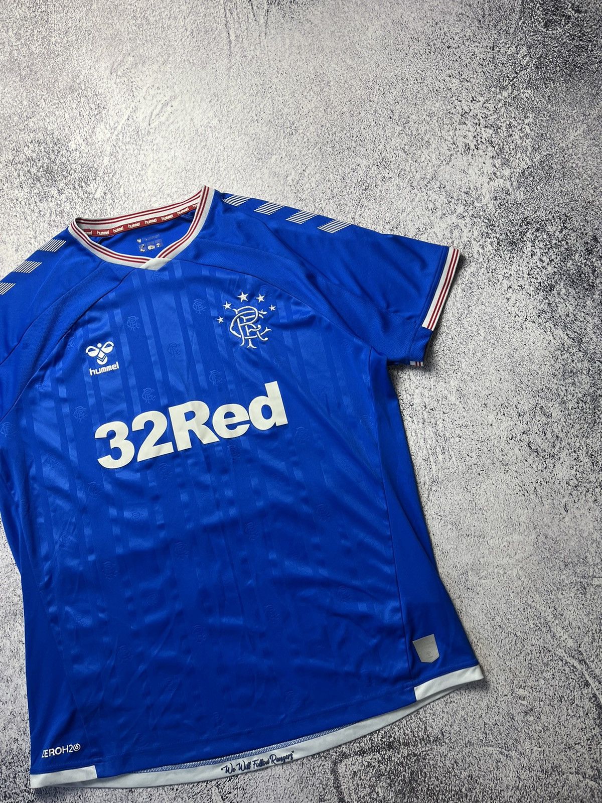 Hummel Hummel Rangers 2019-20 home football shirt jersey size XL Size US XL / EU 56 / 4 - 4 Thumbnail