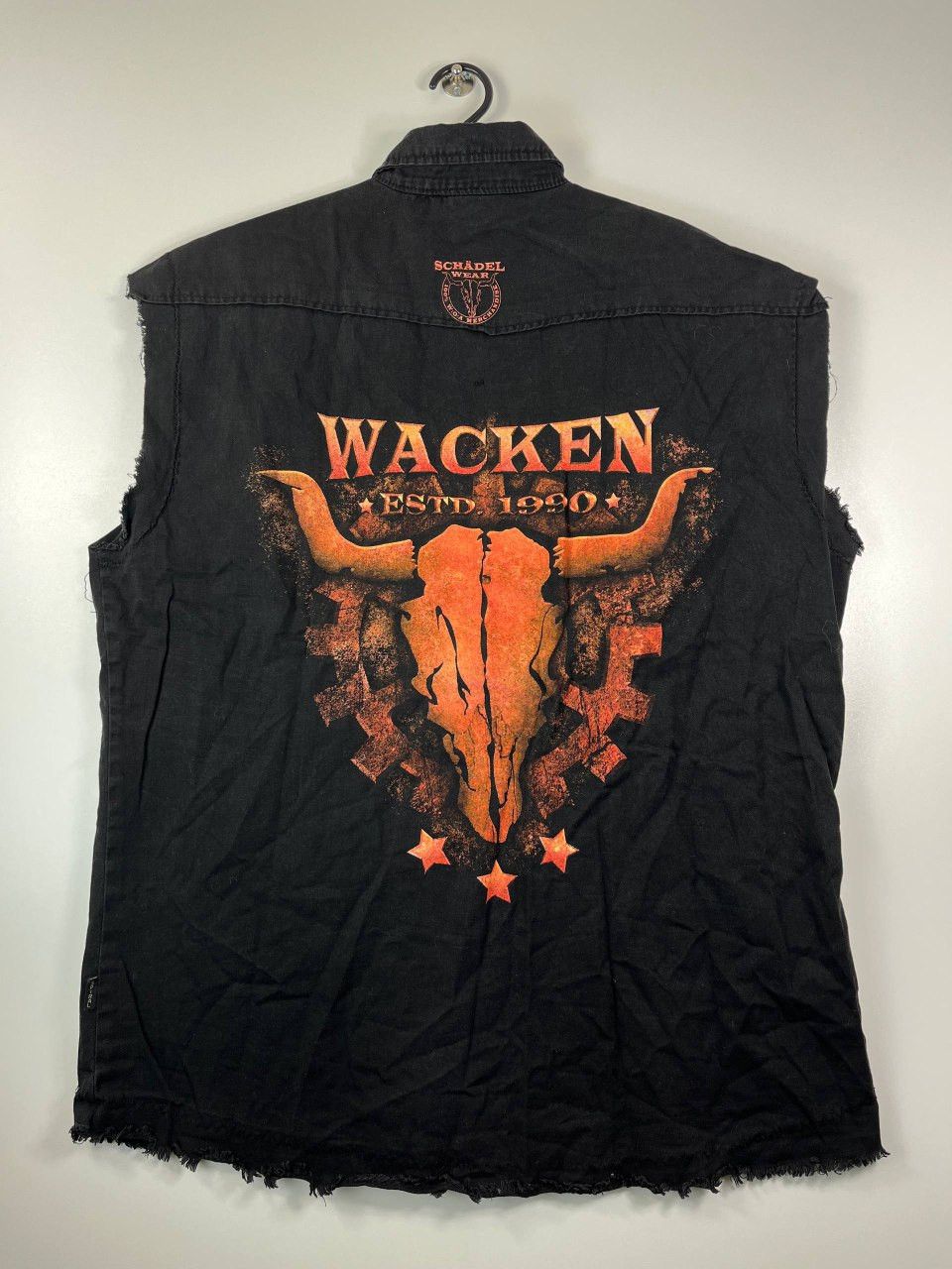 Other Wacken Festival 1990 Sleeveless Denim Spiral Direct SZ XXL Size US XXL / EU 58 / 5 - 4 Thumbnail