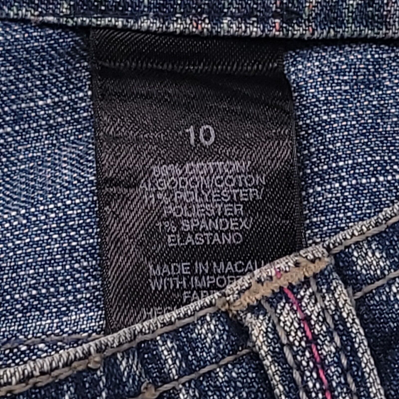 DKNY DKNY Button Zip Medium Wash Denim Jeans Womens Size 10 Blue Size 32" / US 10 / IT 46 - 4 Thumbnail