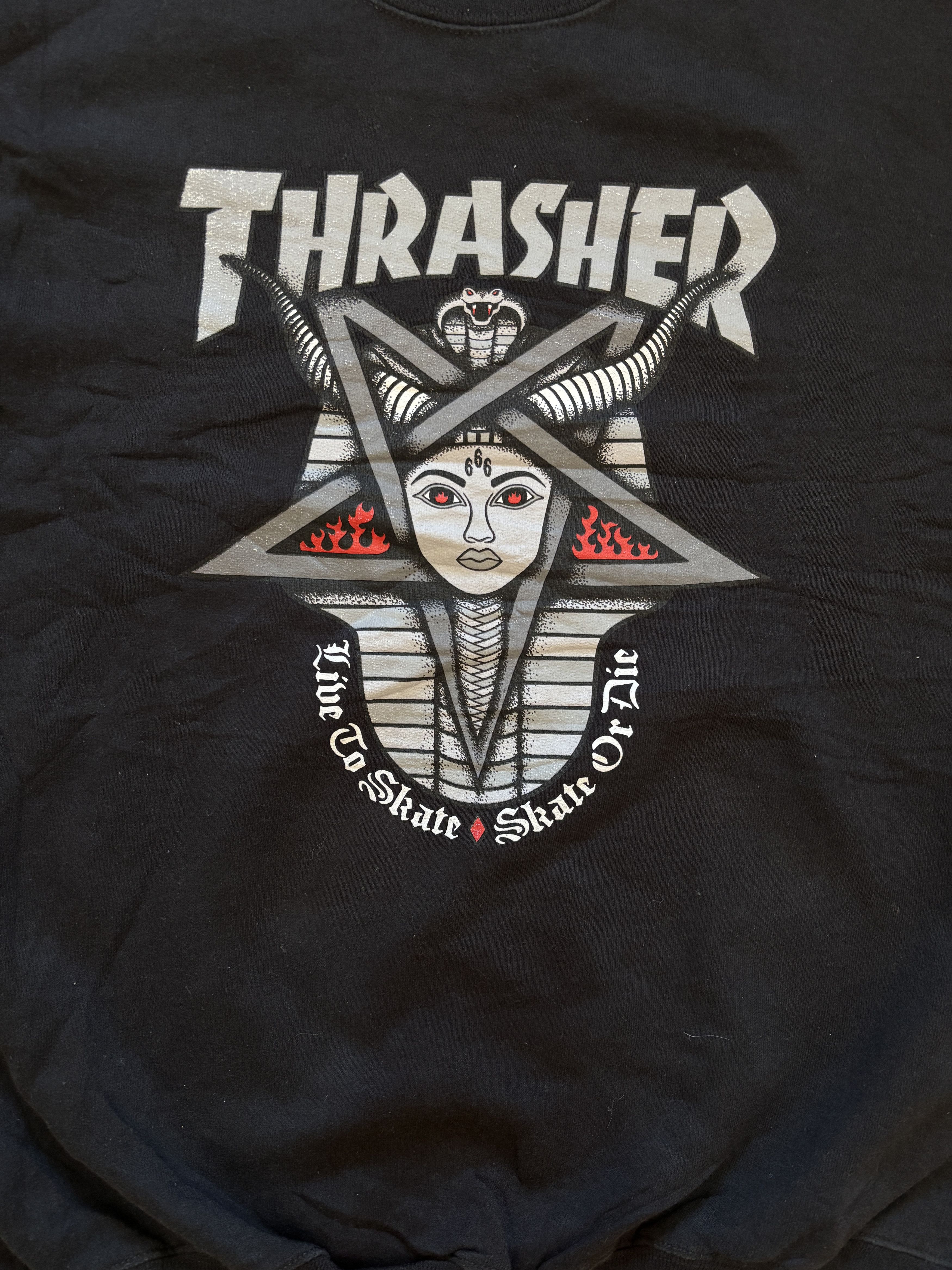 Thrasher Thrasher Magazine Goddess Sweatshirt Size S Size US S / EU 44-46 / 1 - 3 Thumbnail