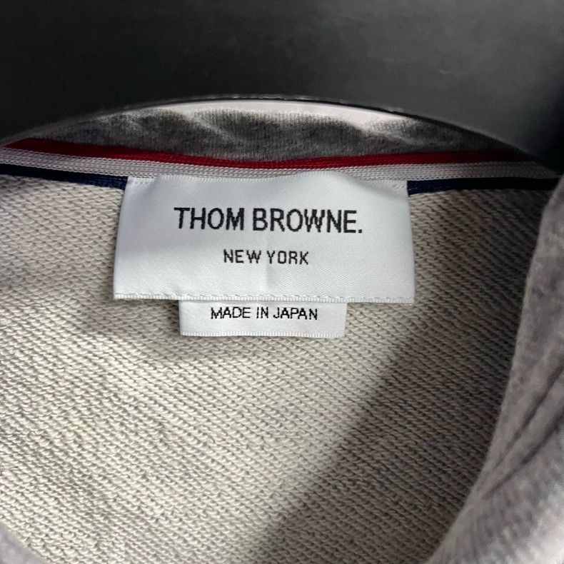 Thom Browne Thom Browne Zippered hooded hoodie Size US M / EU 48-50 / 2 - 4 Thumbnail
